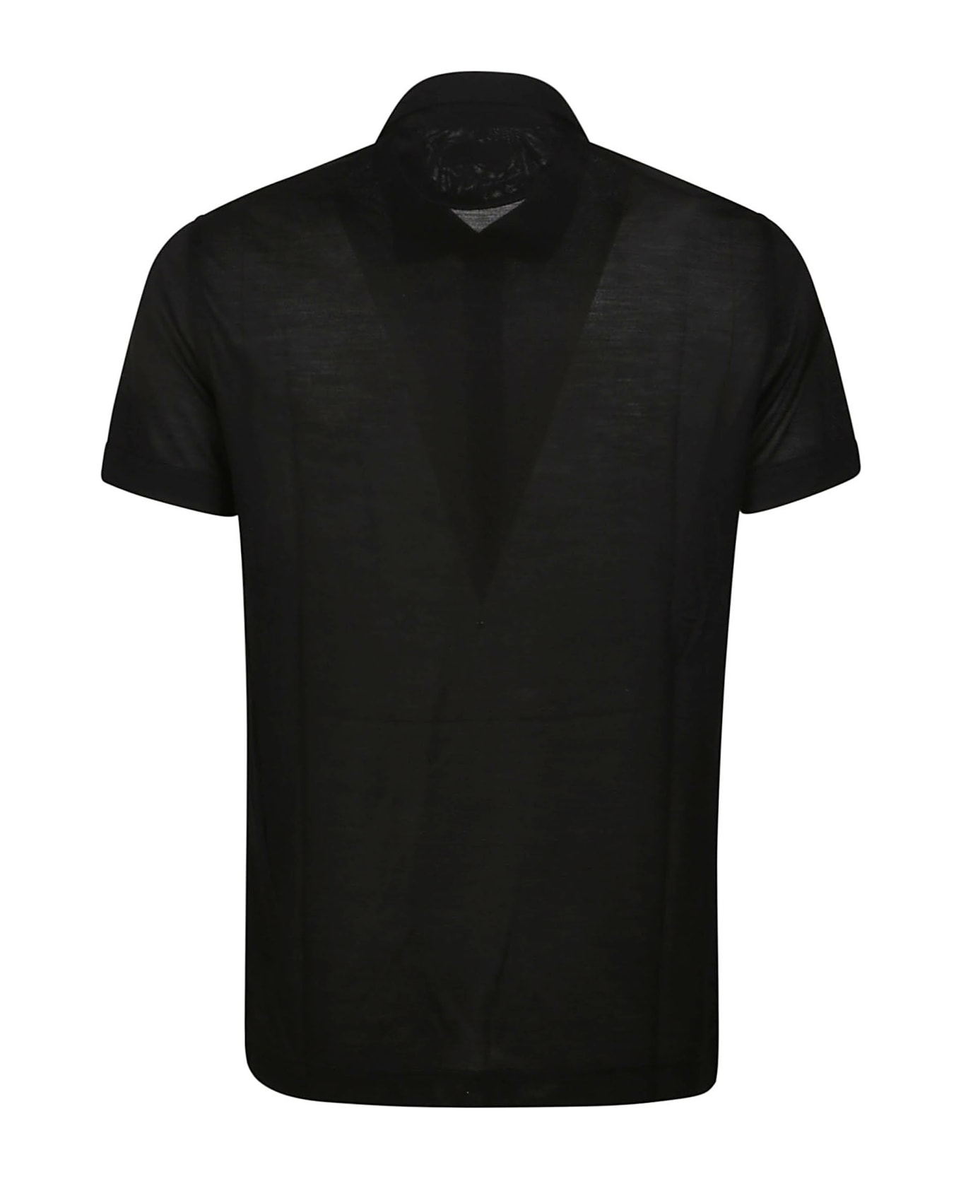 Tom Ford Short Sleeve Polo Shirt - Black ポロシャツ