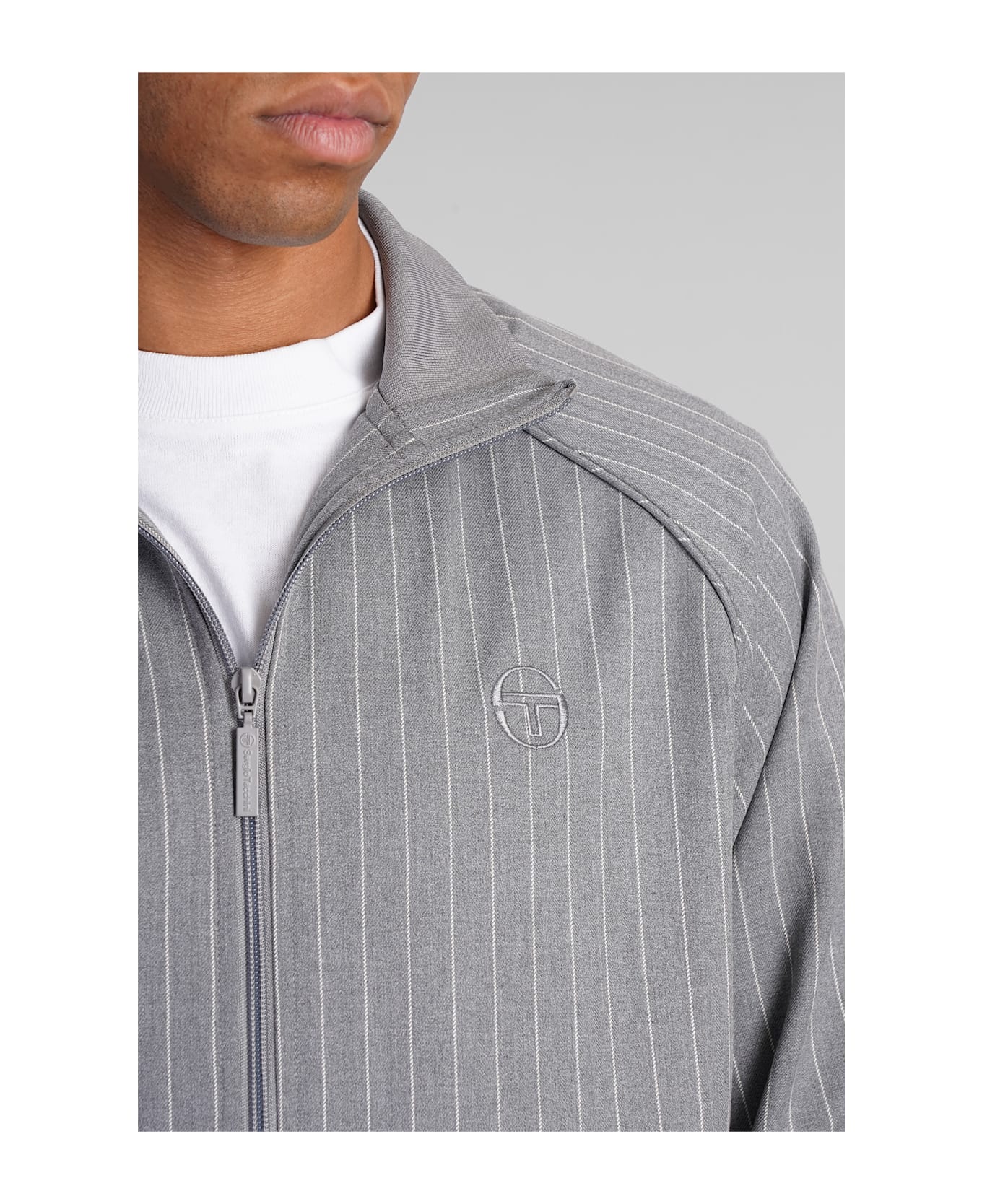 Sergio Tacchini Sweatshirt In Grey Polyester - grey