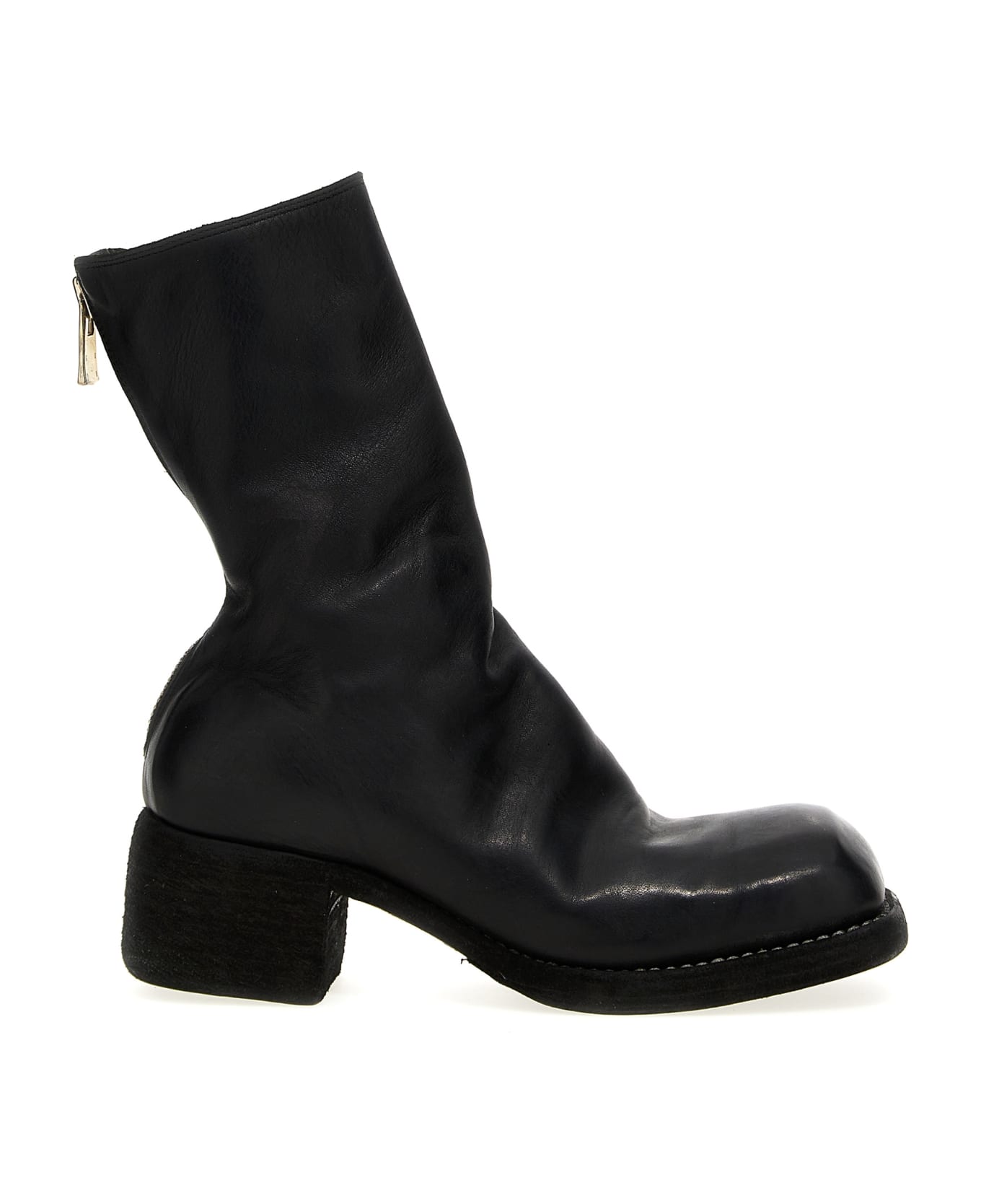 Guidi '9088' Ankle Boots - Black  