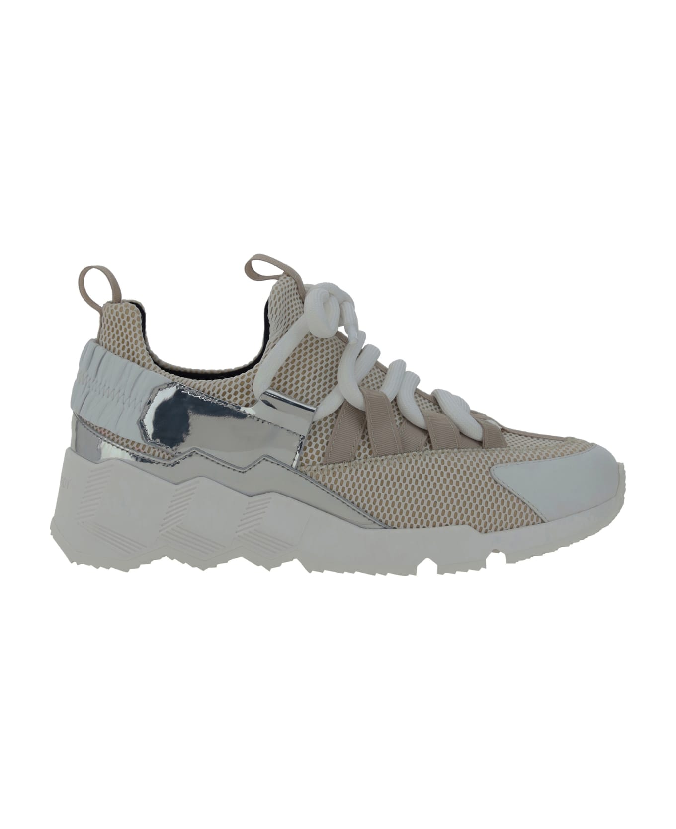 Pierre Hardy Trek Cosmetic Sneakers - White/grey/opale