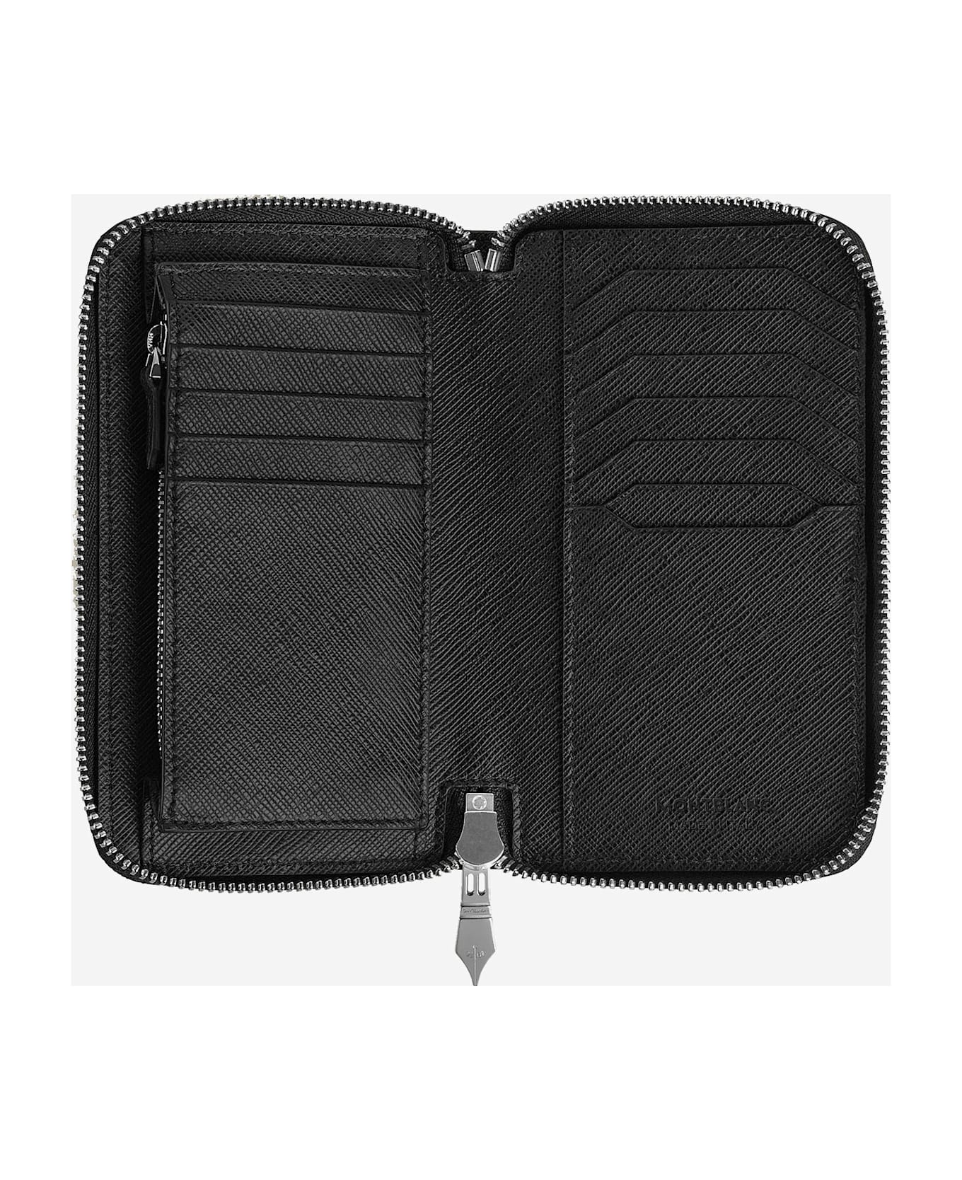Montblanc Embossed Leather Wallet - Black