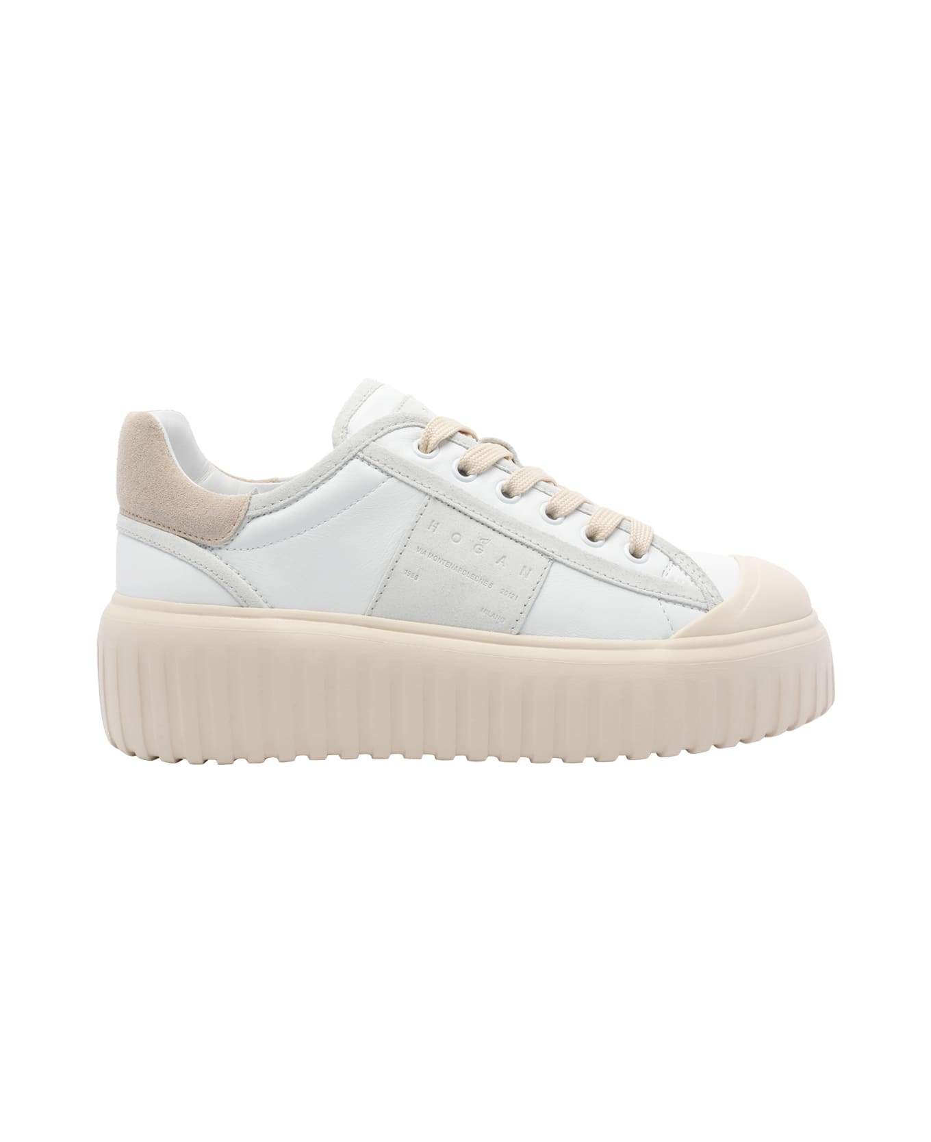 Hogan H-stripes Sneakers - White