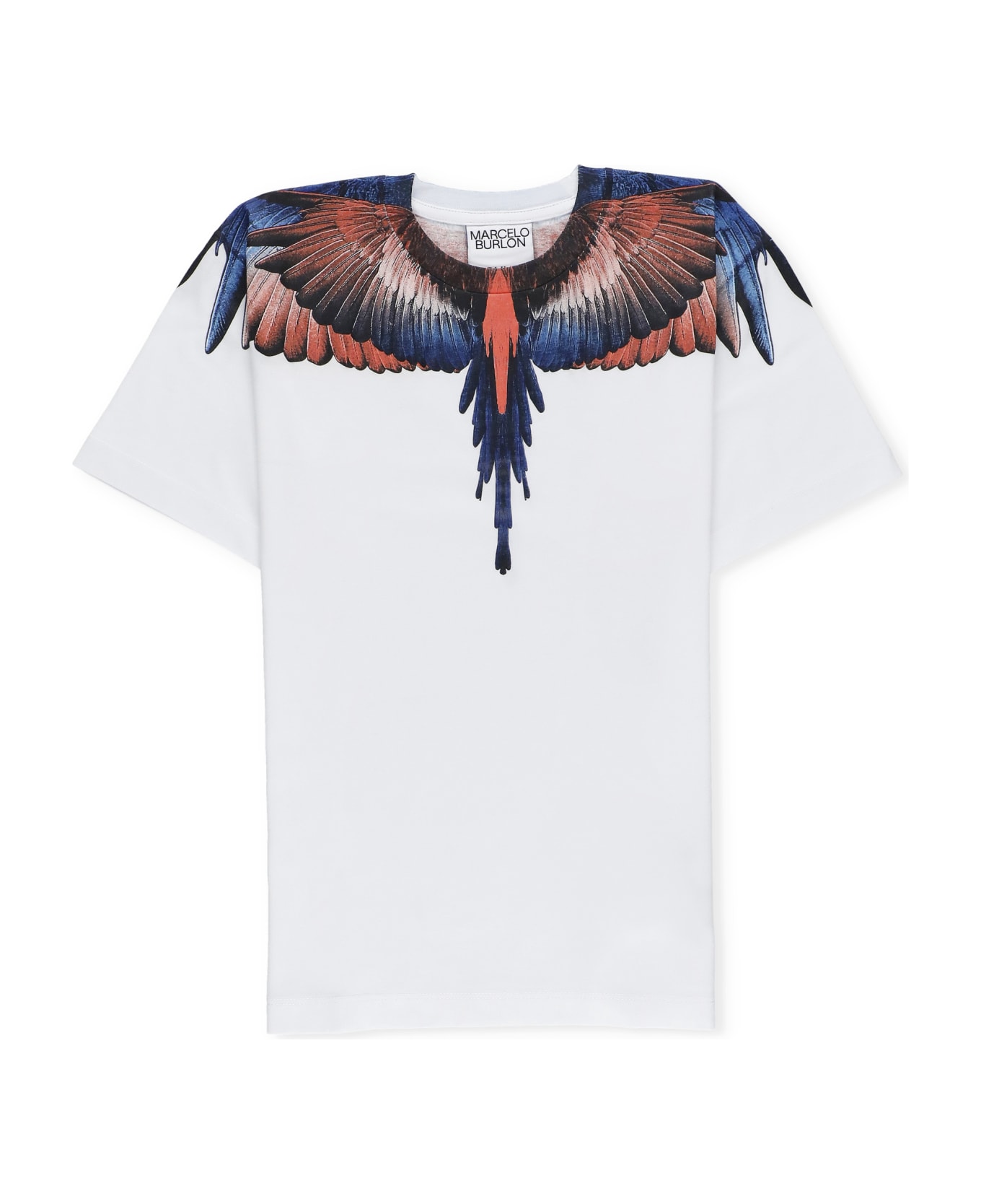 Marcelo Burlon T-shirt With Print - White Co Tシャツ＆ポロシャツ