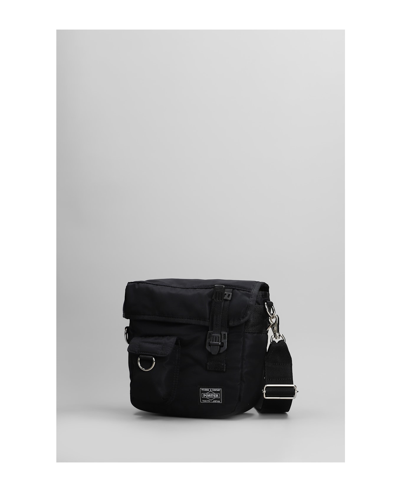 Comme des Garçons Homme Shoulder Bag In Black Nylon - black