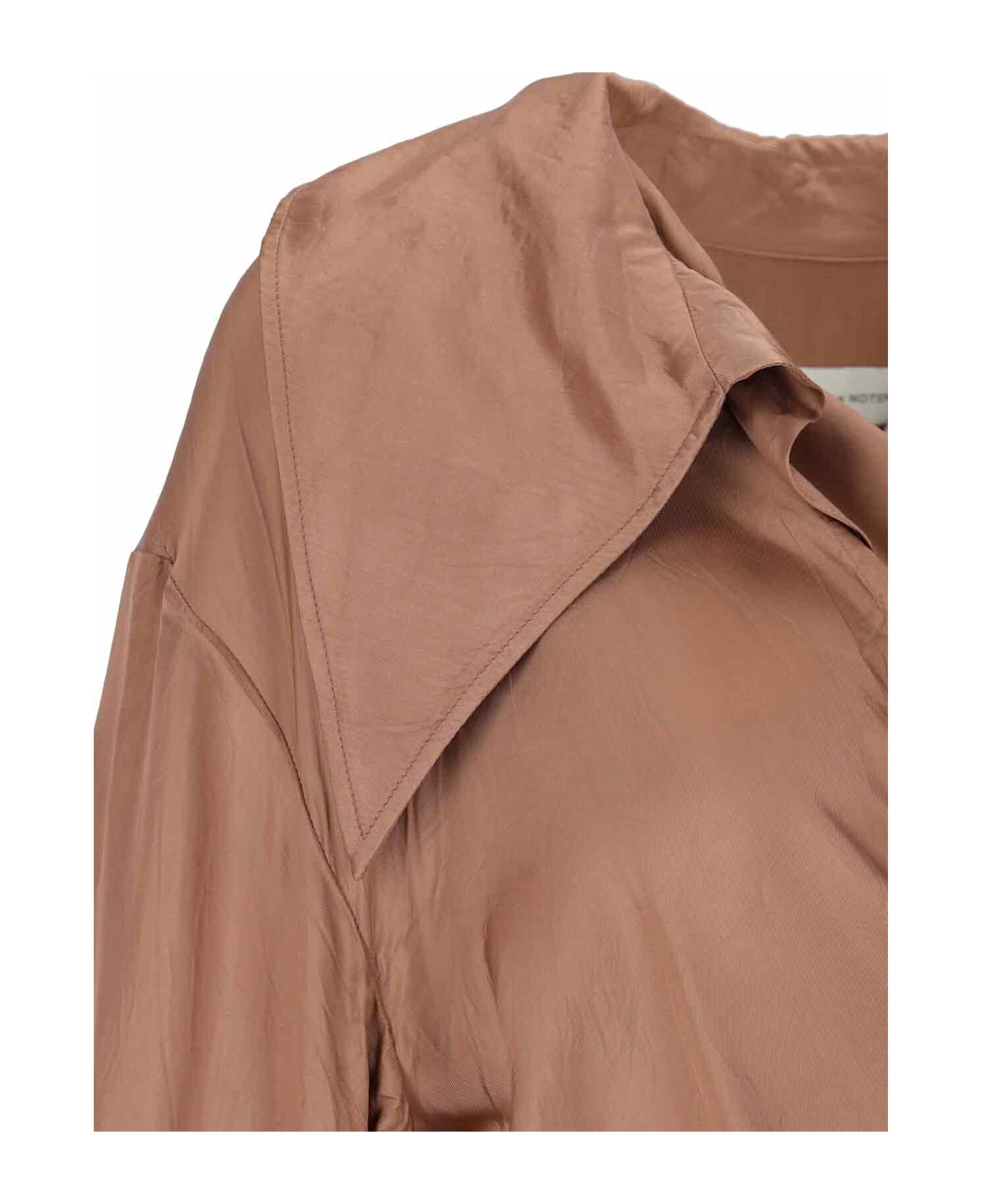 Dries Van Noten Asymmetric Shirt - NUDE