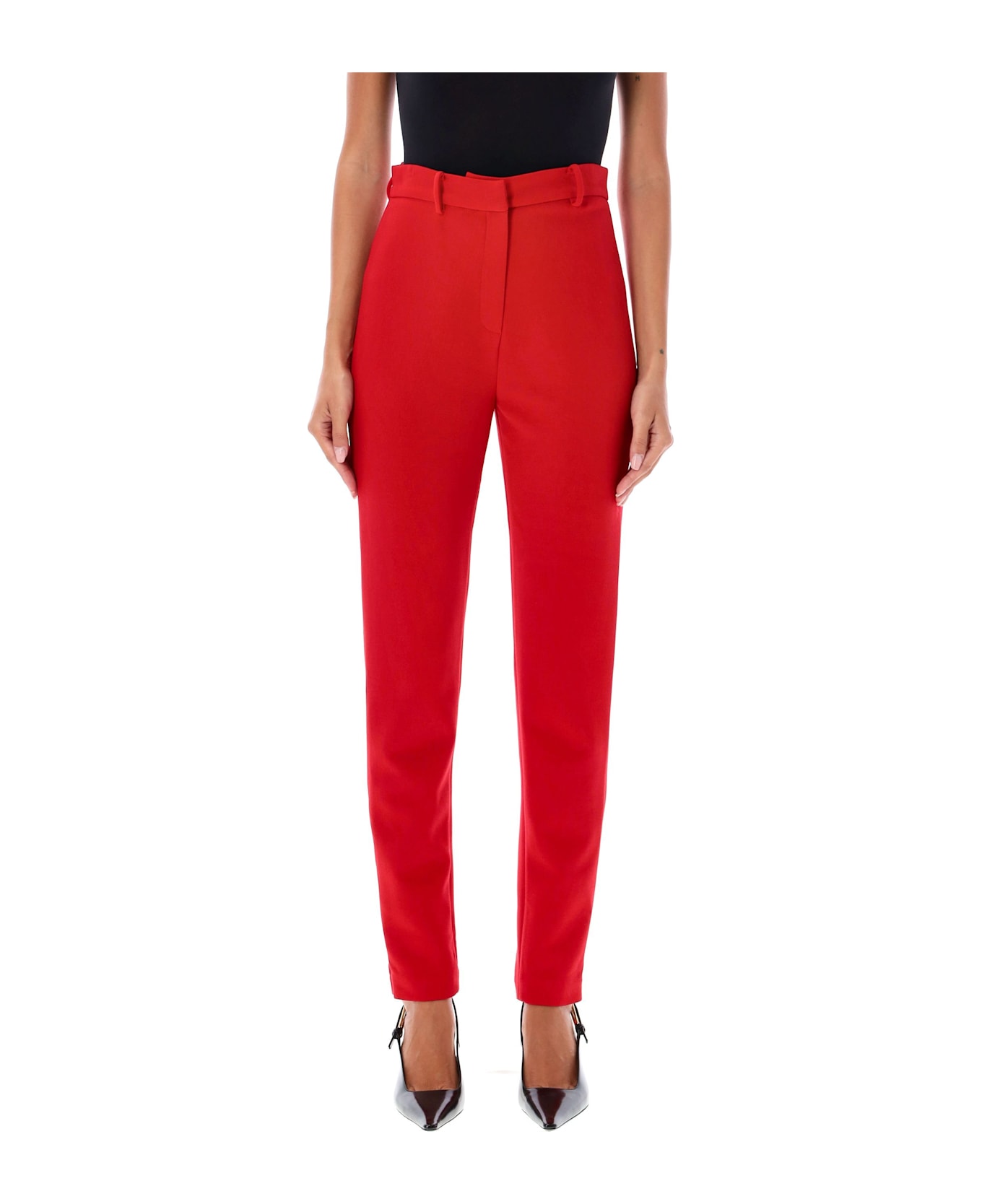 Magda Butrym High-waisted Pant - RED