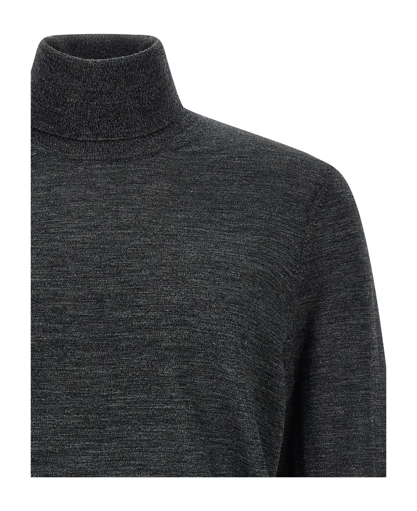 Hugo Boss 
musso-p
 Turtleneck Sweater - Gray