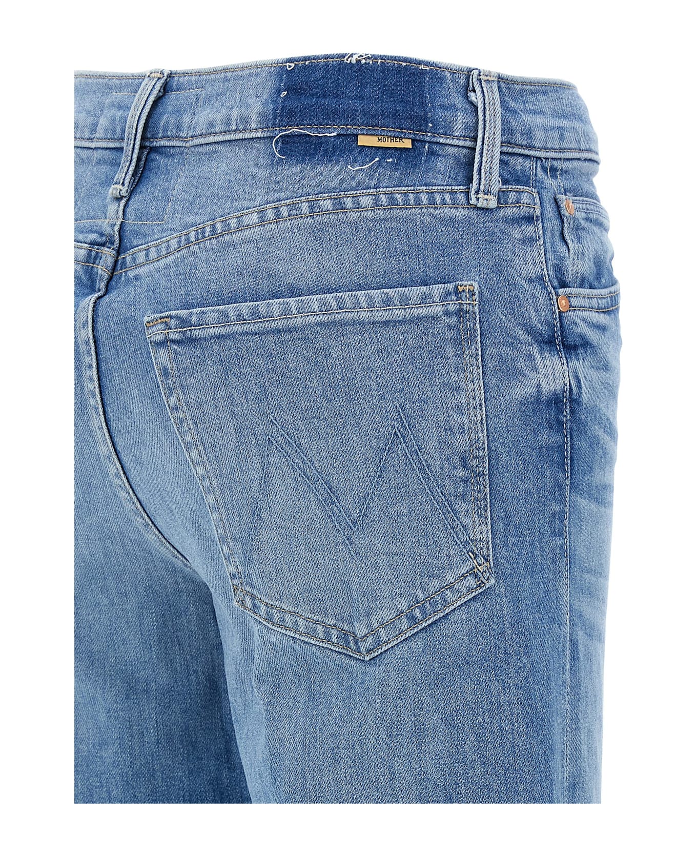 Mother 
the Tomcat Roller Skimp
 Jeans - Clear Blue
