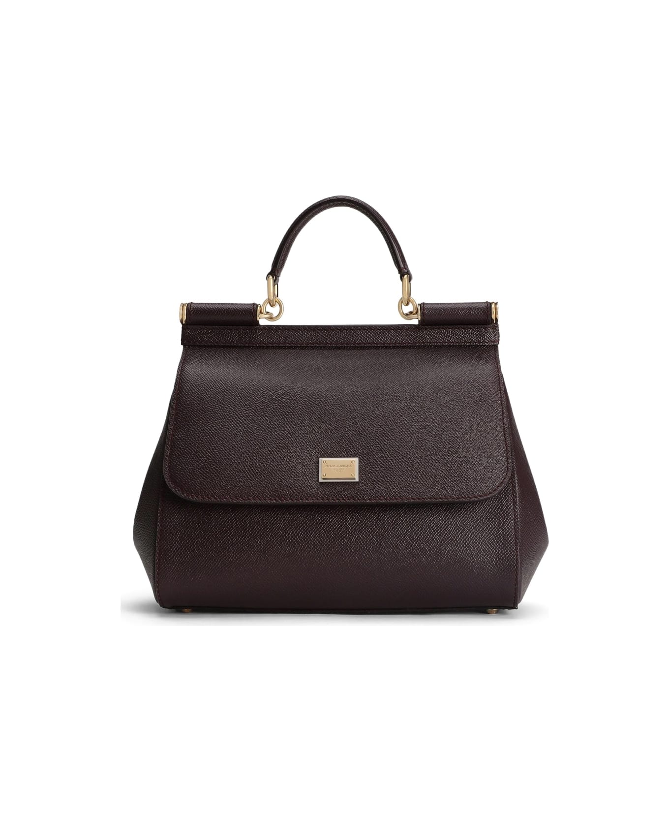 Dolce 
Gabbana Hand Bag "sicily" Large - BROWN