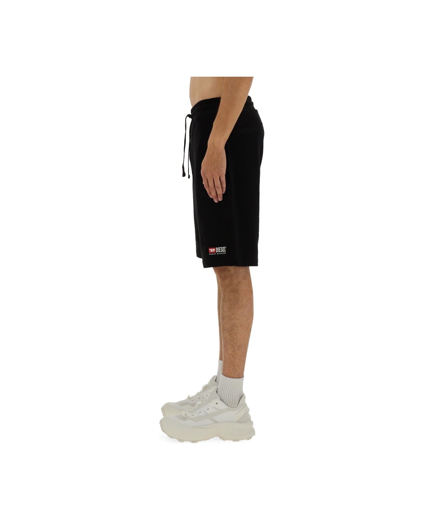 Diesel Short "p-crown-div" - BLACK