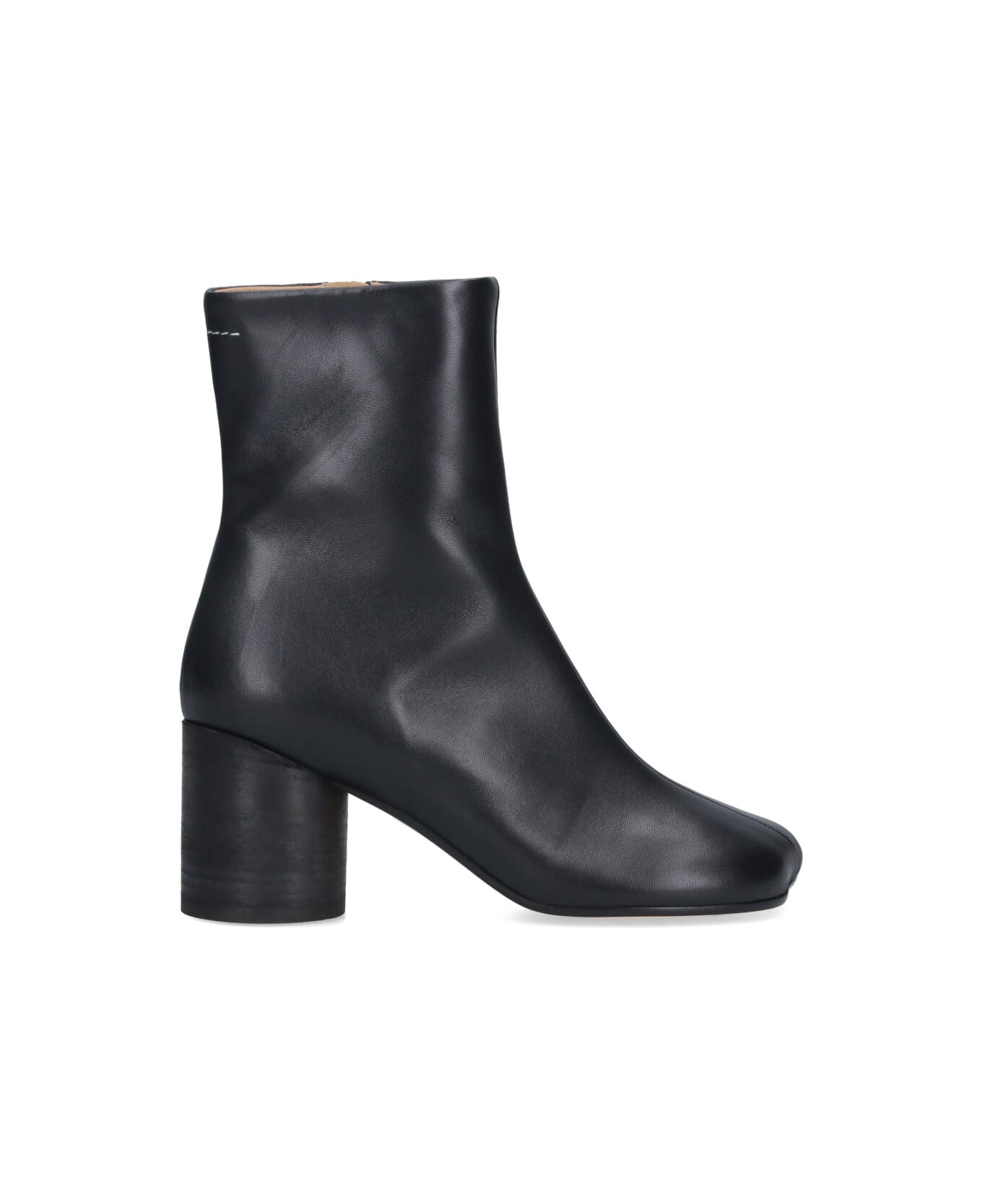 MM6 Maison Margiela Anatomical Ankle Boots - BLACK