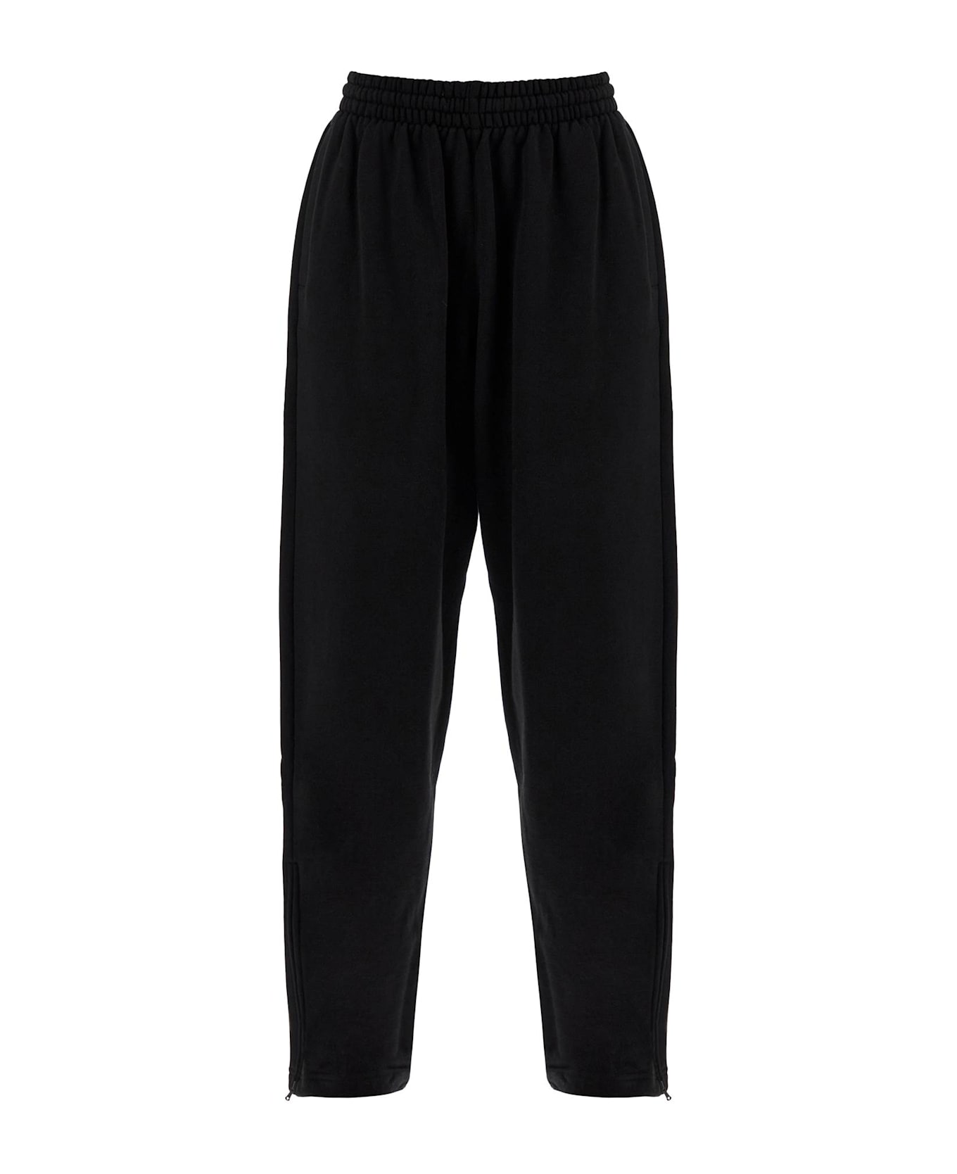 WARDROBE.NYC Wide Leg Joggers For Comfortable - Black