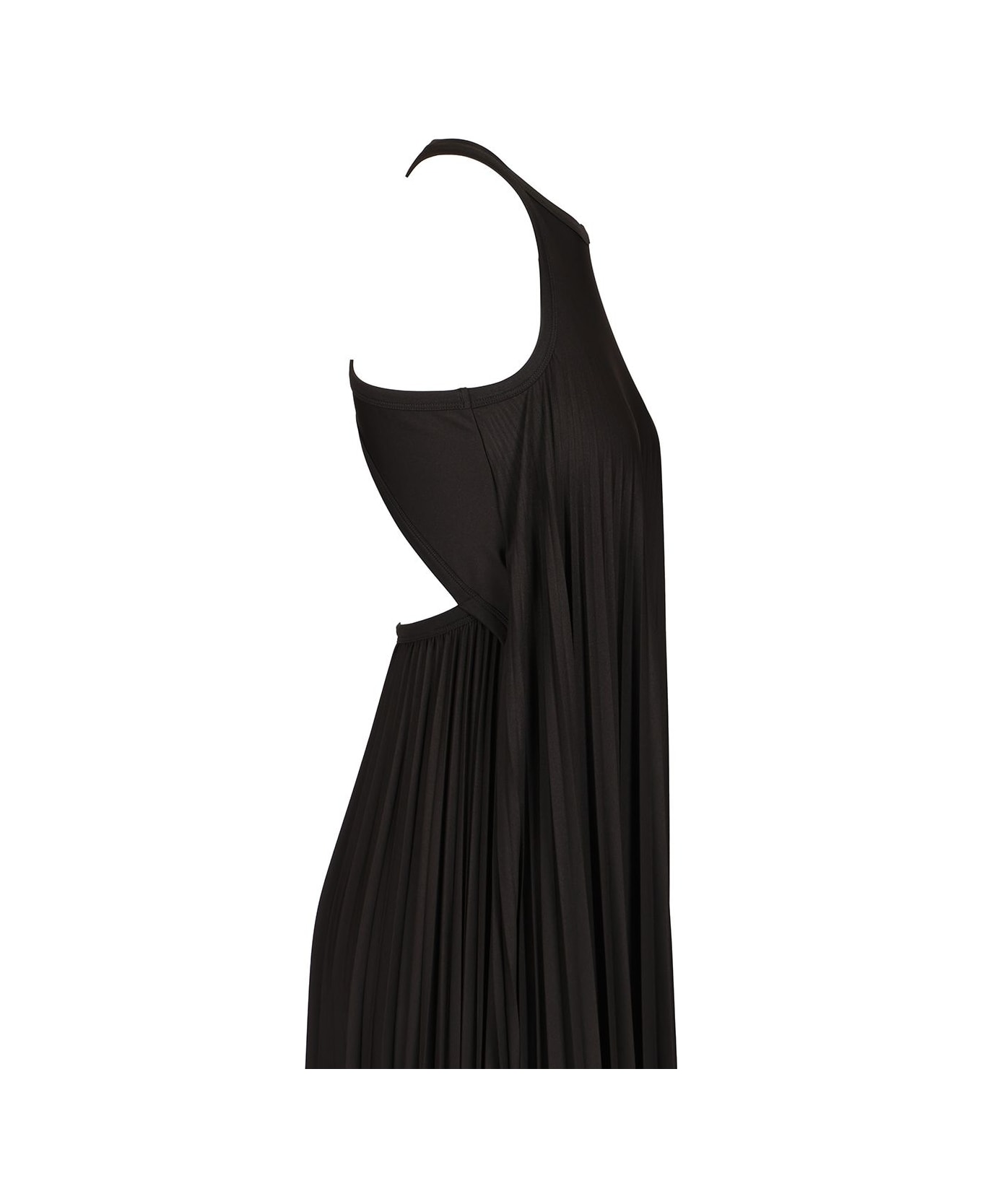 SportMax Sleeveless Dress - BLACK