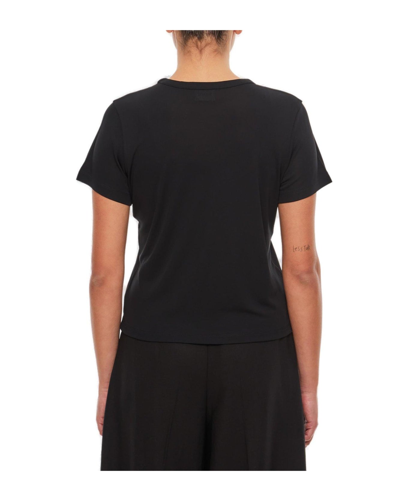 Khaite The Emmylou Crewneck T-shirt - Black