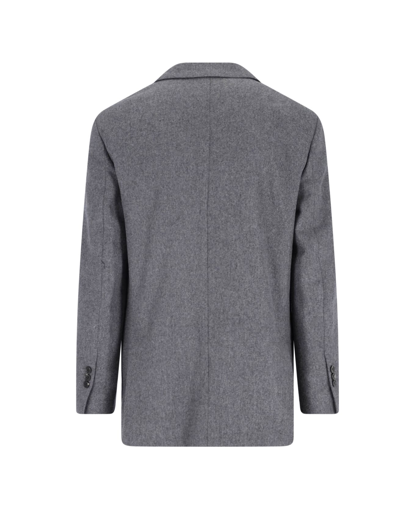 Ami Alexandre Mattiussi Single-breasted Blazer - Gray