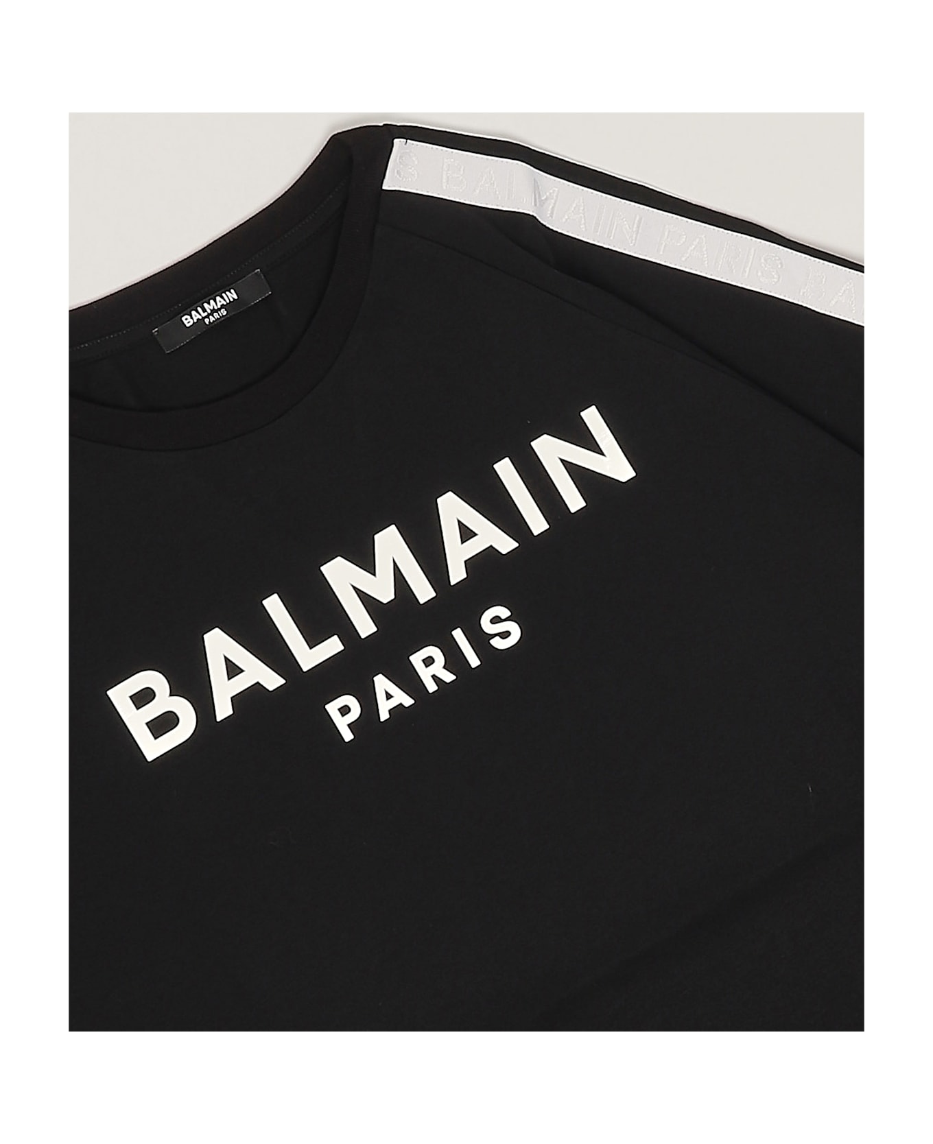 Balmain T-shirt T-shirt - NERO-BIANCO