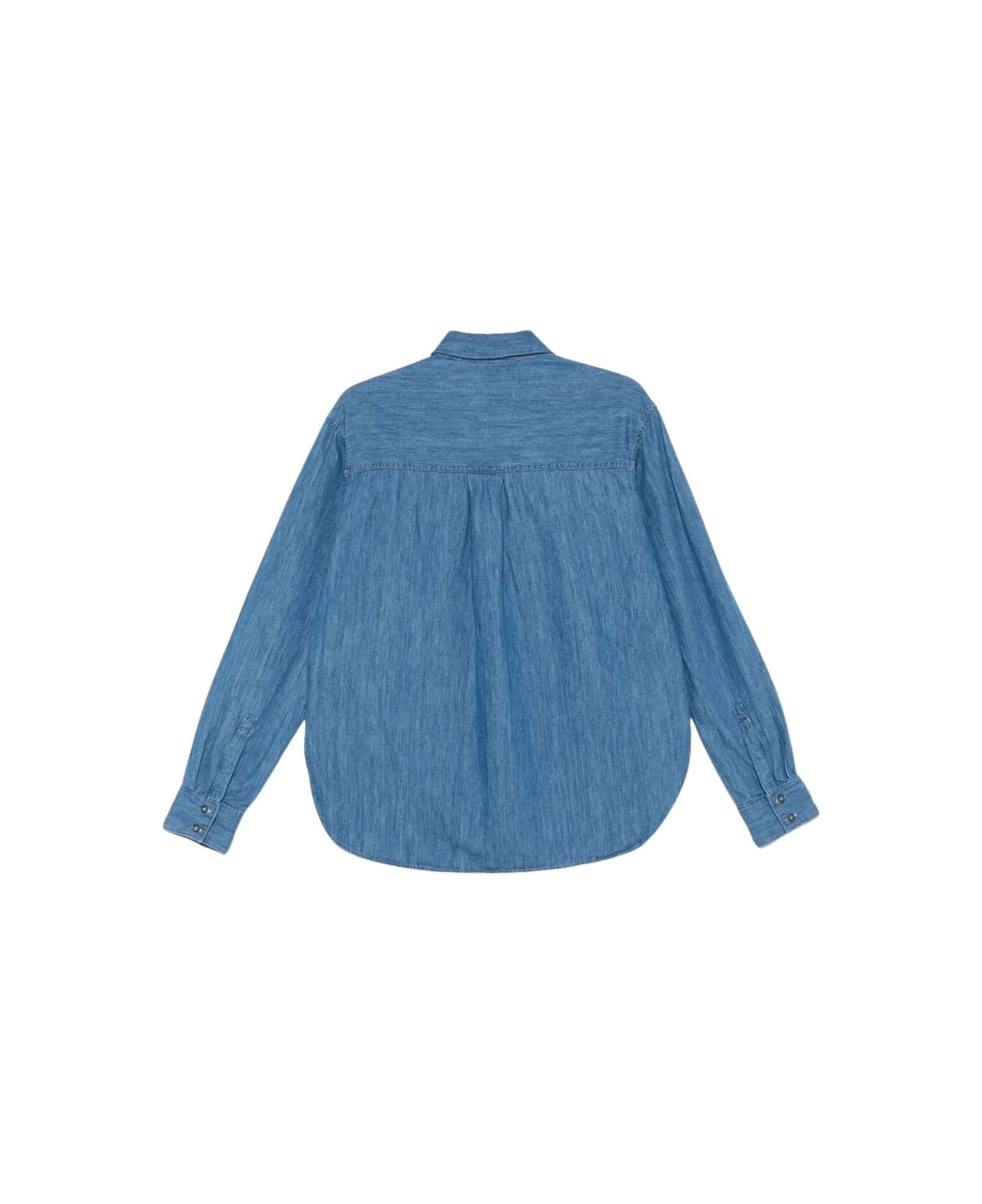 7 For All Mankind Easy Shirt Icy - Blue