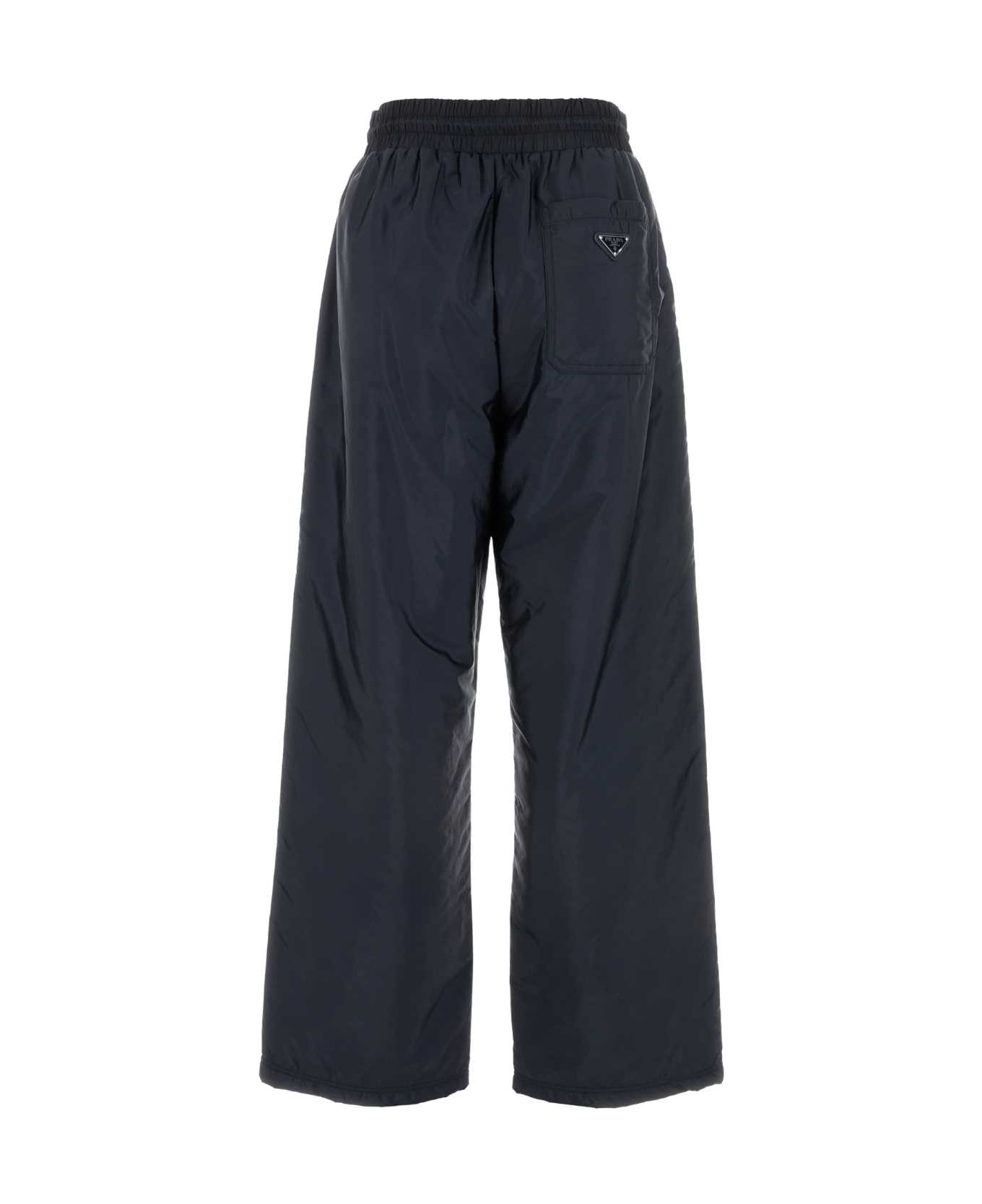 Prada Blue Nylon Padded Pant - BLEU