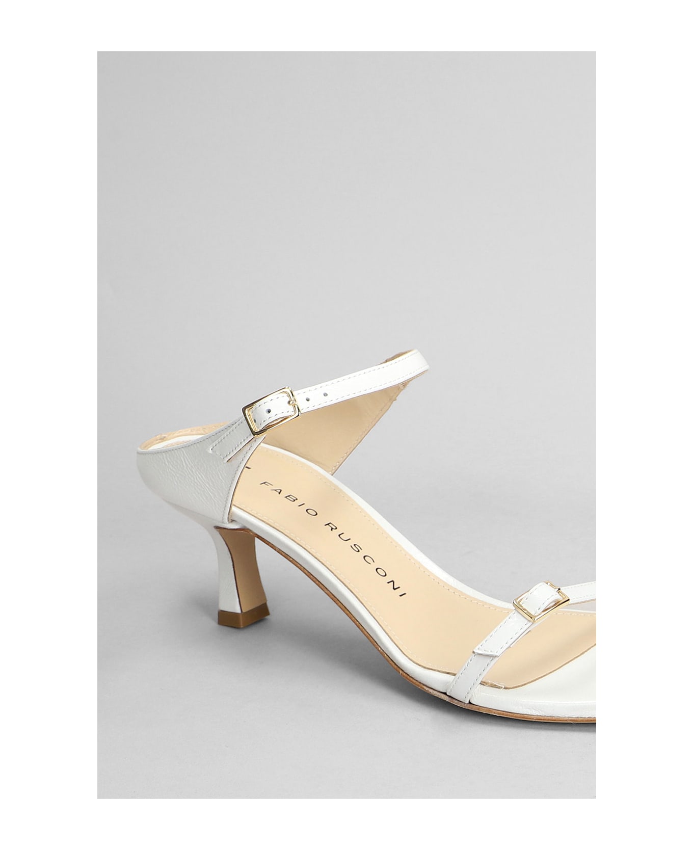 Fabio Rusconi Sandals In White Leather - white