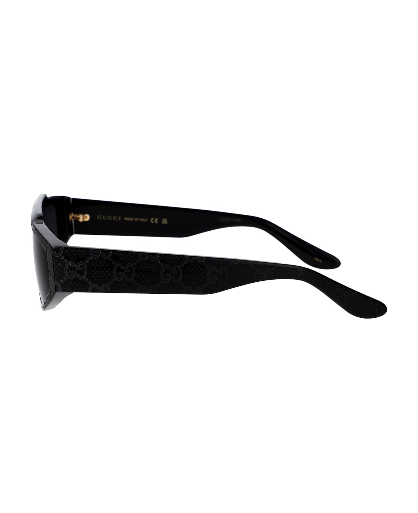 Gucci Eyewear Gg1591s Sunglasses - 001 BLACK BLACK GREY