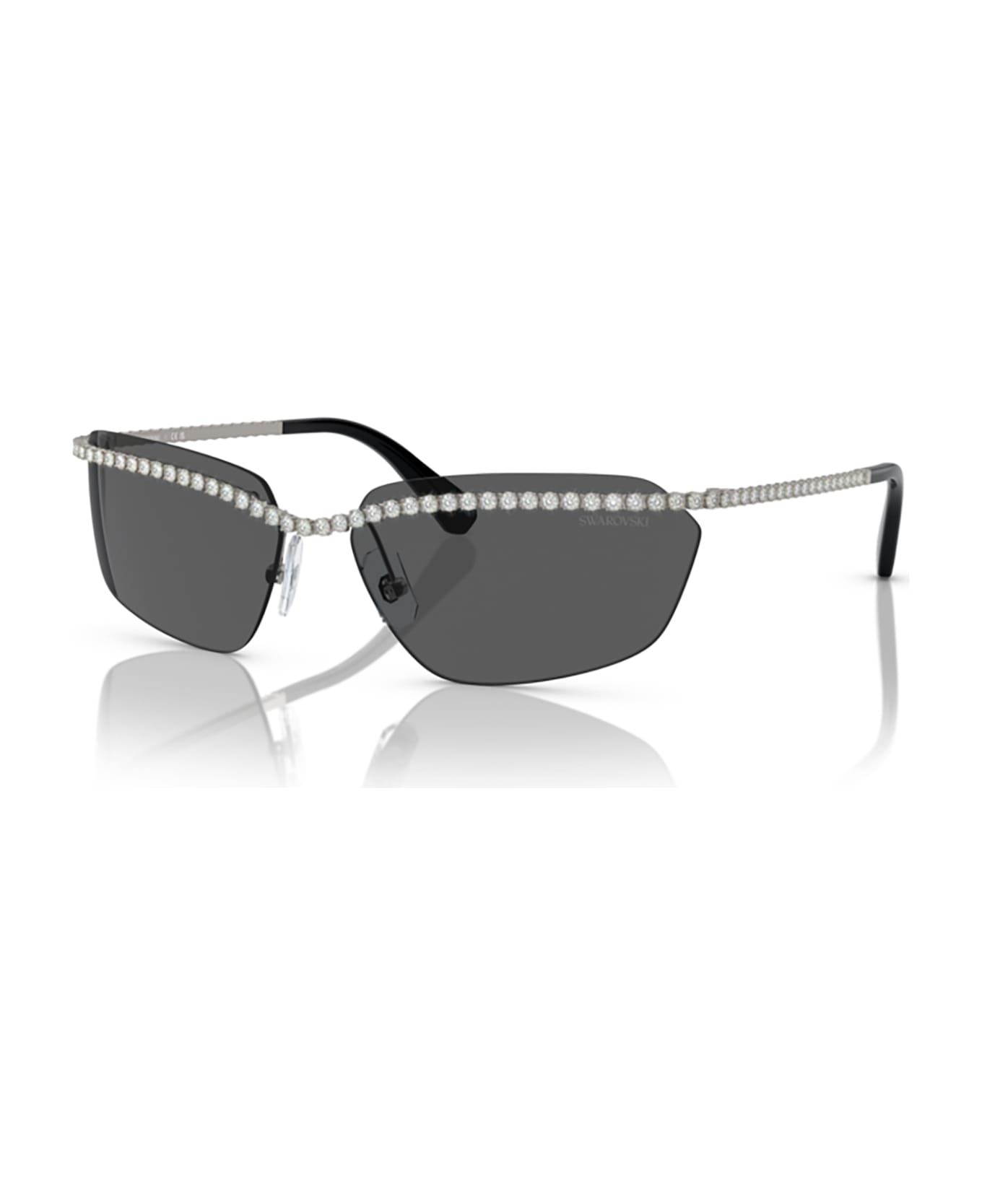 Swarovski Sk7001 Gunmetal Sunglasses - Gunmetal