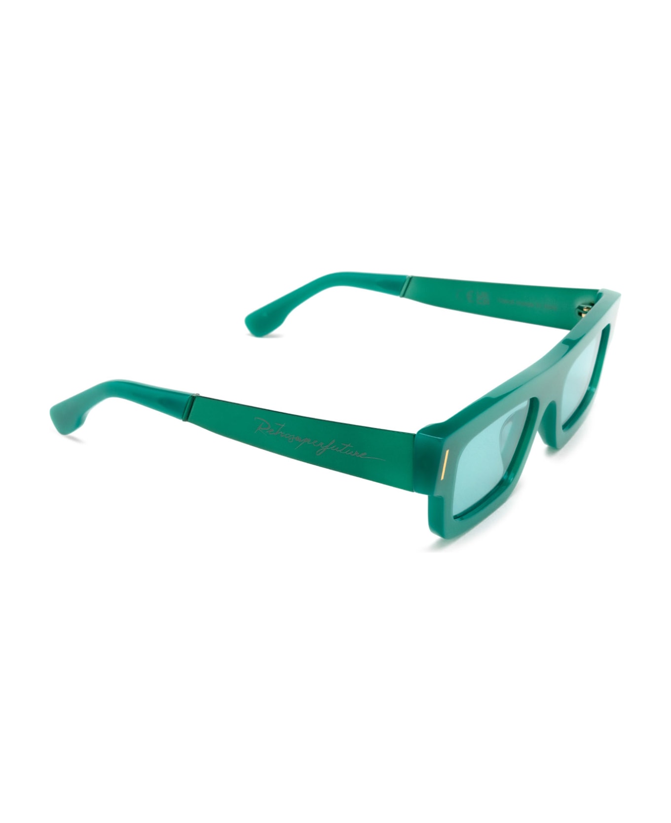 RETROSUPERFUTURE Colpo Francis Green Sunglasses - Green