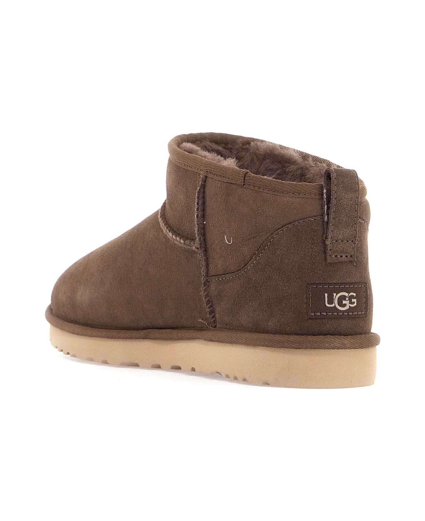 UGG Classic Ultra Mini Ankle Boots - GREEN