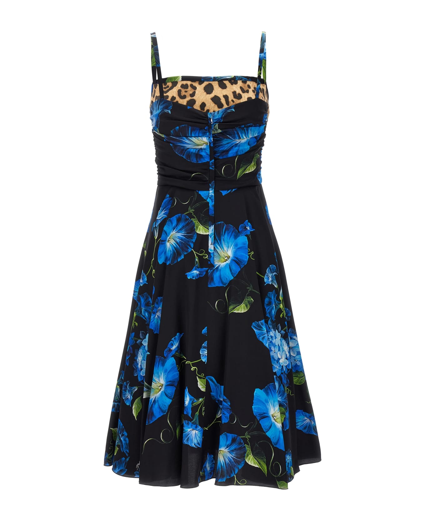 Dolce & Gabbana Floral Print Dress - Black ワンピース＆ドレス