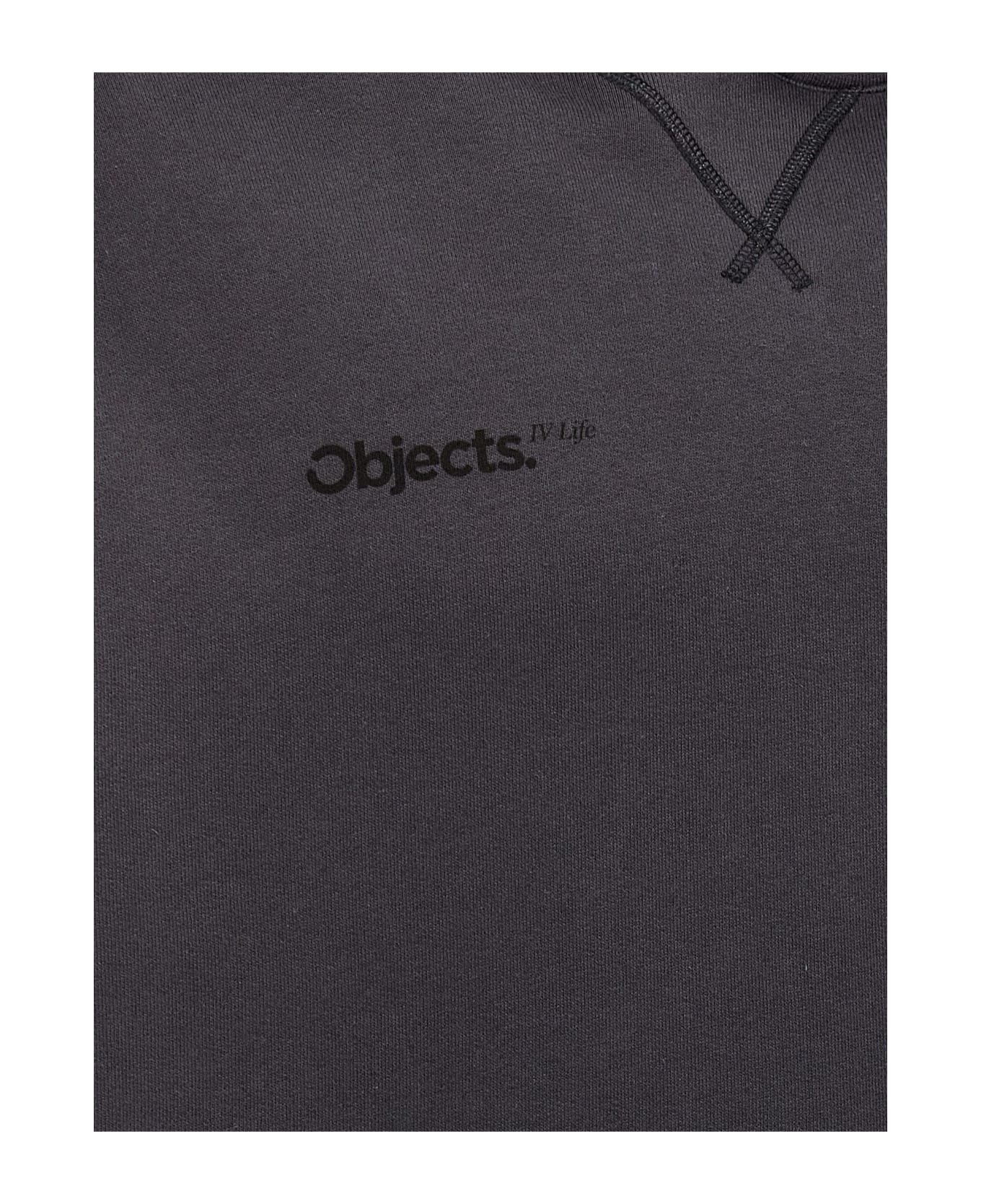 Objects Iv Life 'boulder Print' Hoodie - Gray フリース