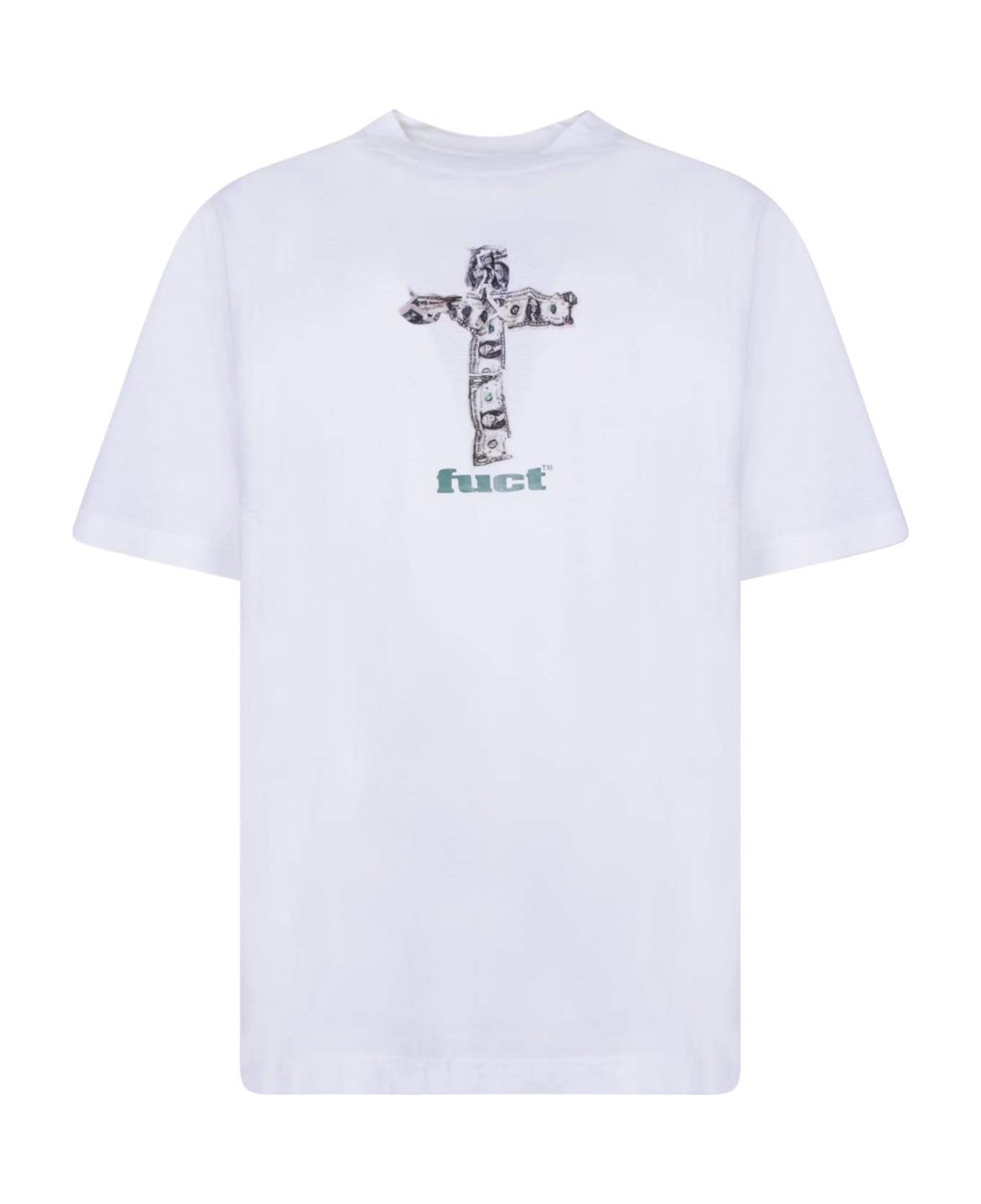 Fuct Money Crossed White T-shirt - White