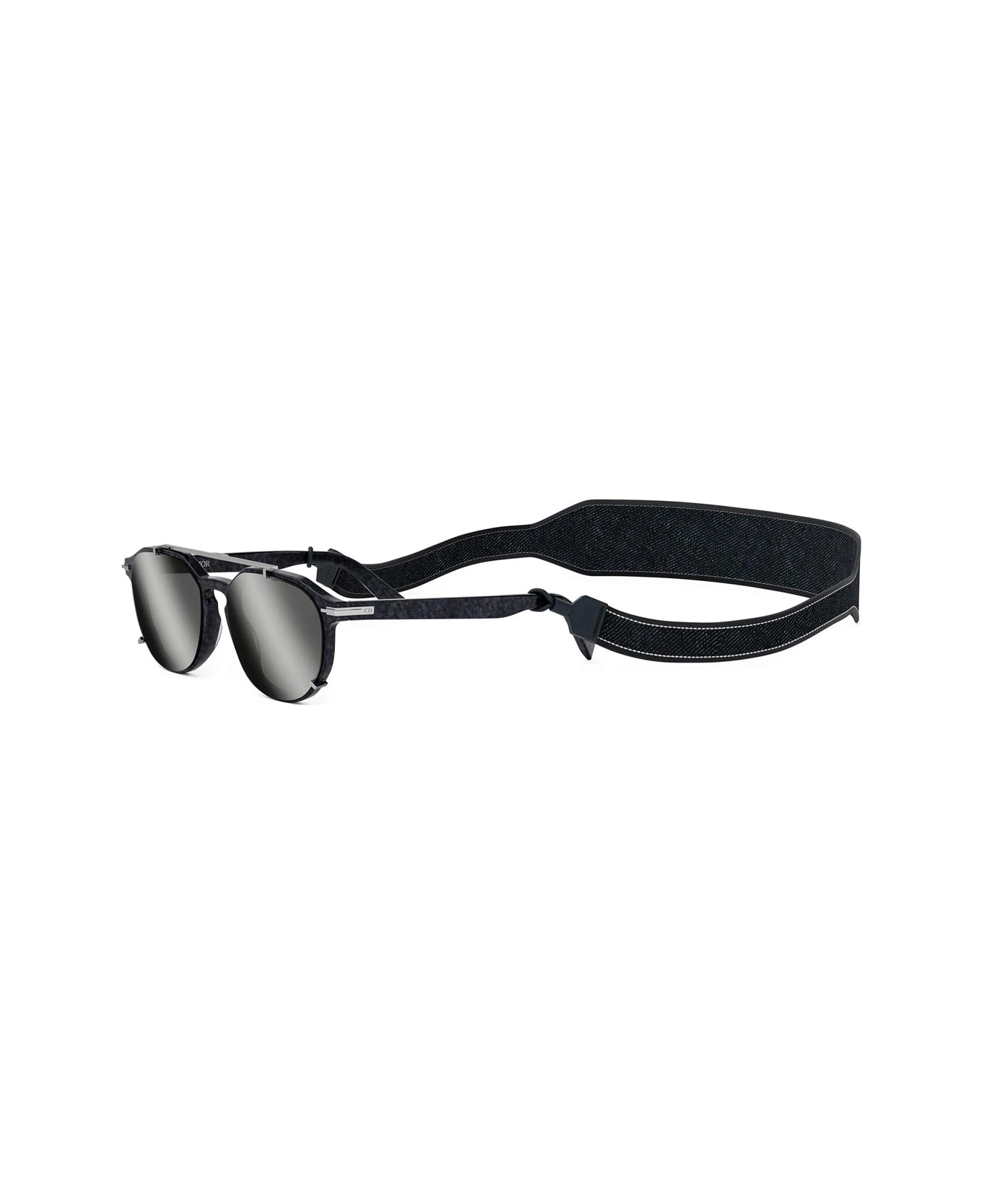 Dior Eyewear Diorblacksuit Ri 30a4 Blue Jeans Sunglasses - Blu