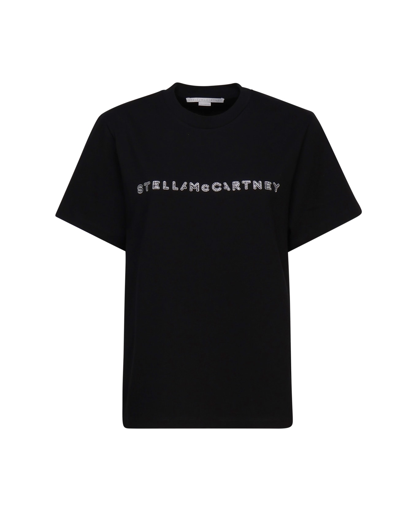 Stella McCartney T-shirt With Logo - Black