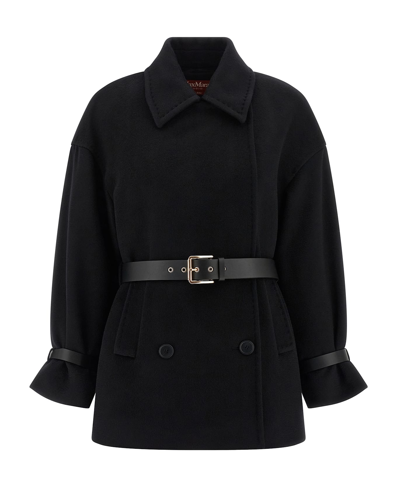 Max Mara Studio 
pausa
 Coat - Black  