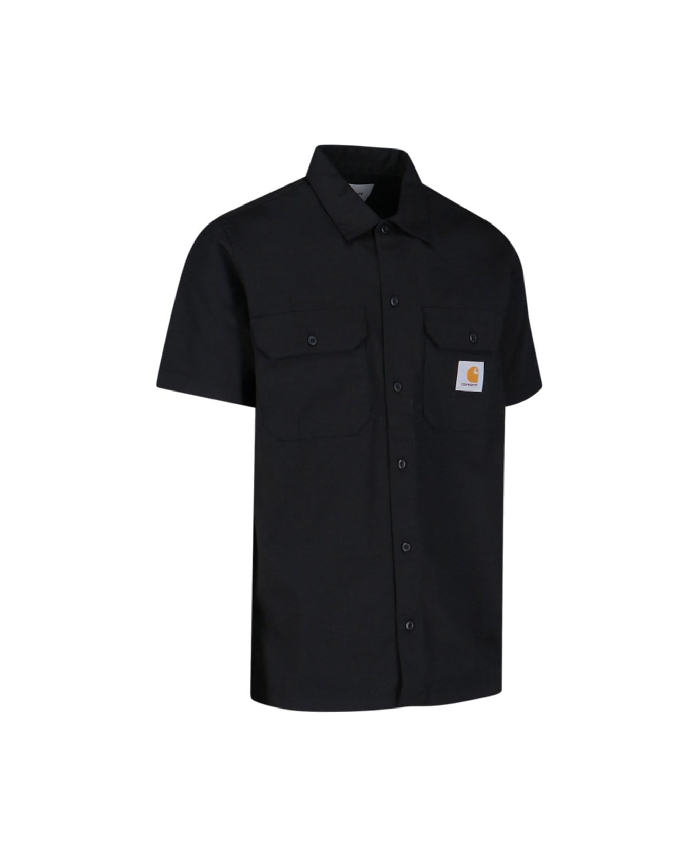 Carhartt Short-sleeved Shirt - Xx Black