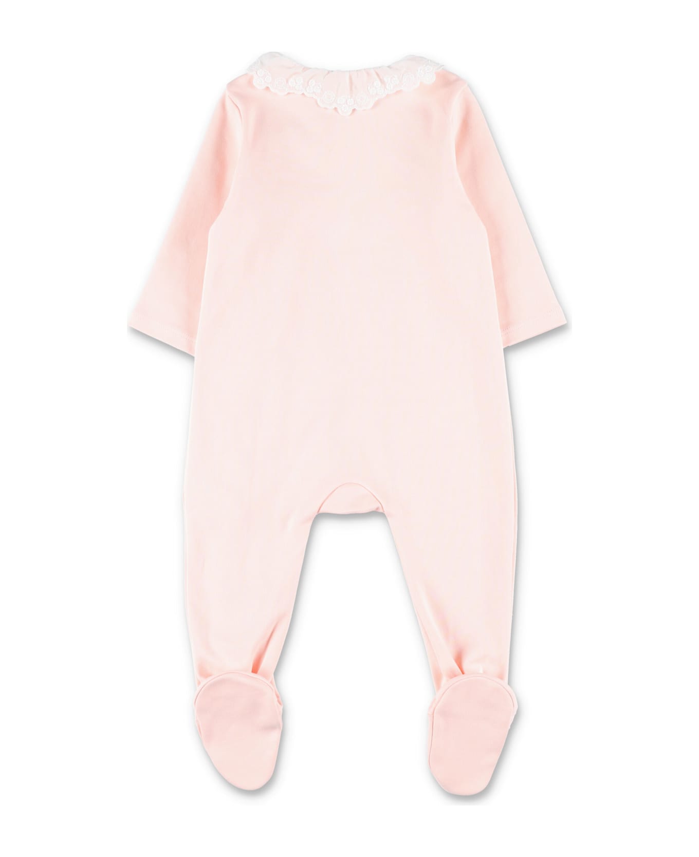 Chloé Baby Gift Set In Pink Cotton - PINK POWDER