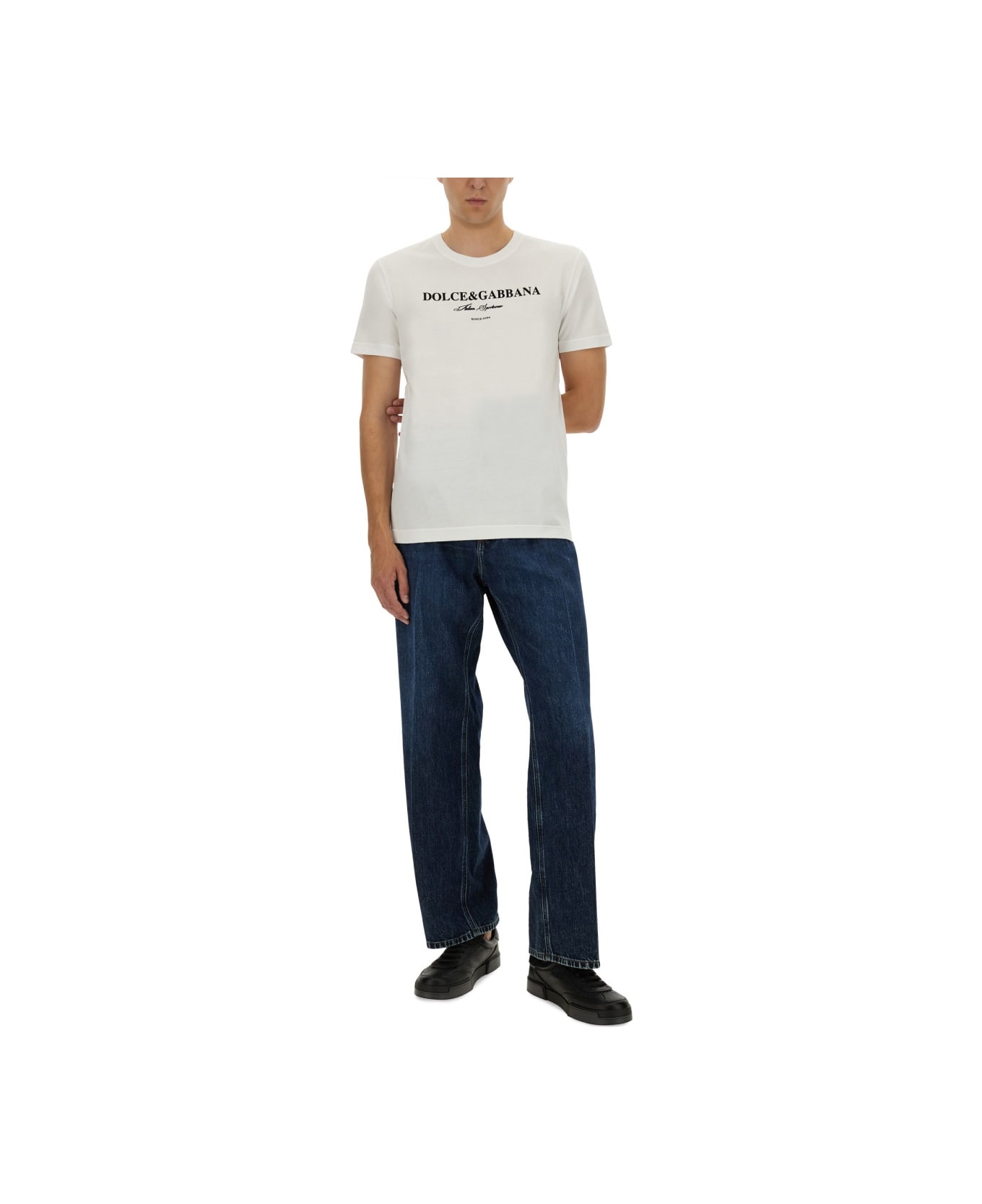 Dolce 
Gabbana Cotton T-shirt With Print
