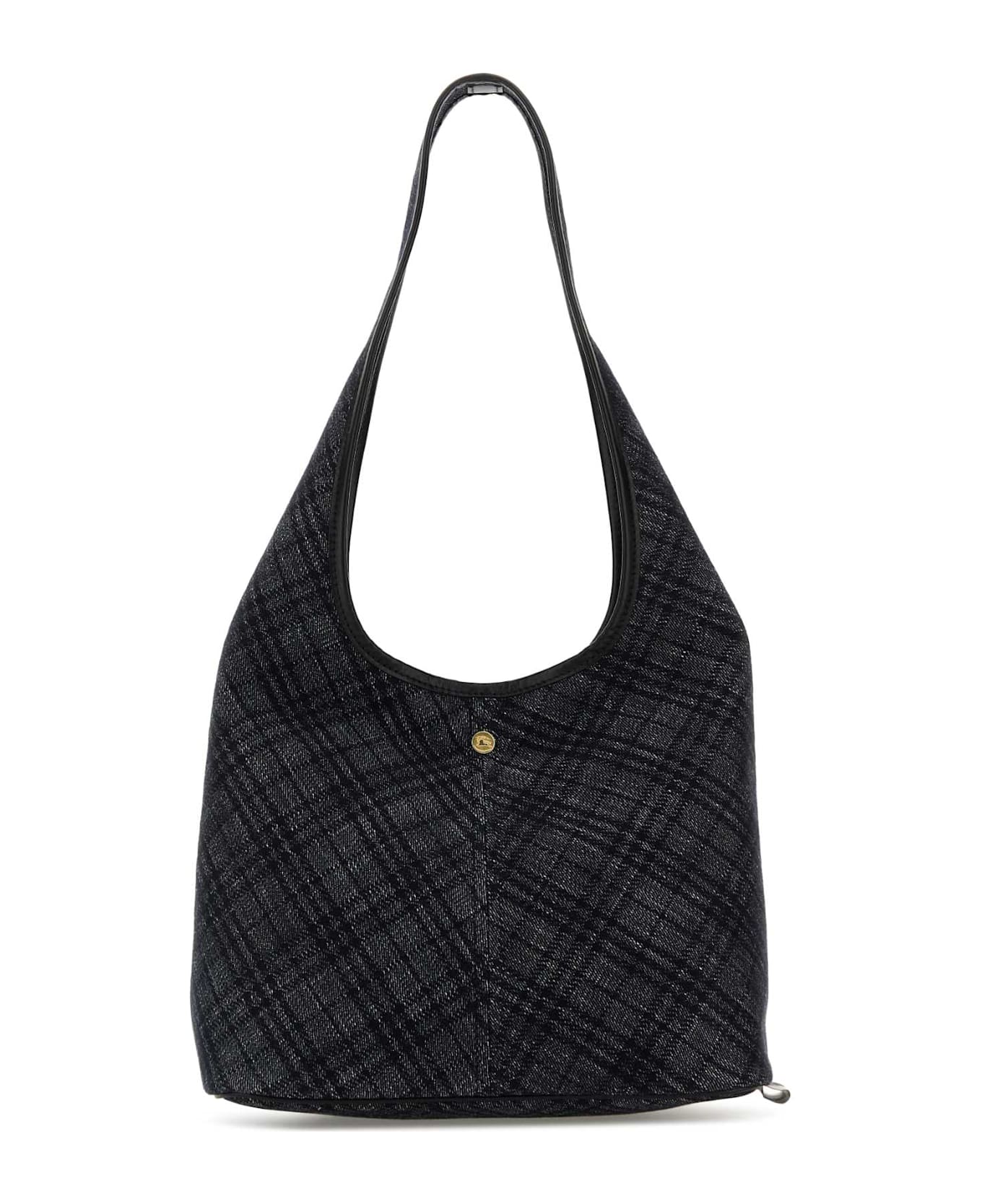 Burberry Blue Cotton Mini Bag - INDIGO