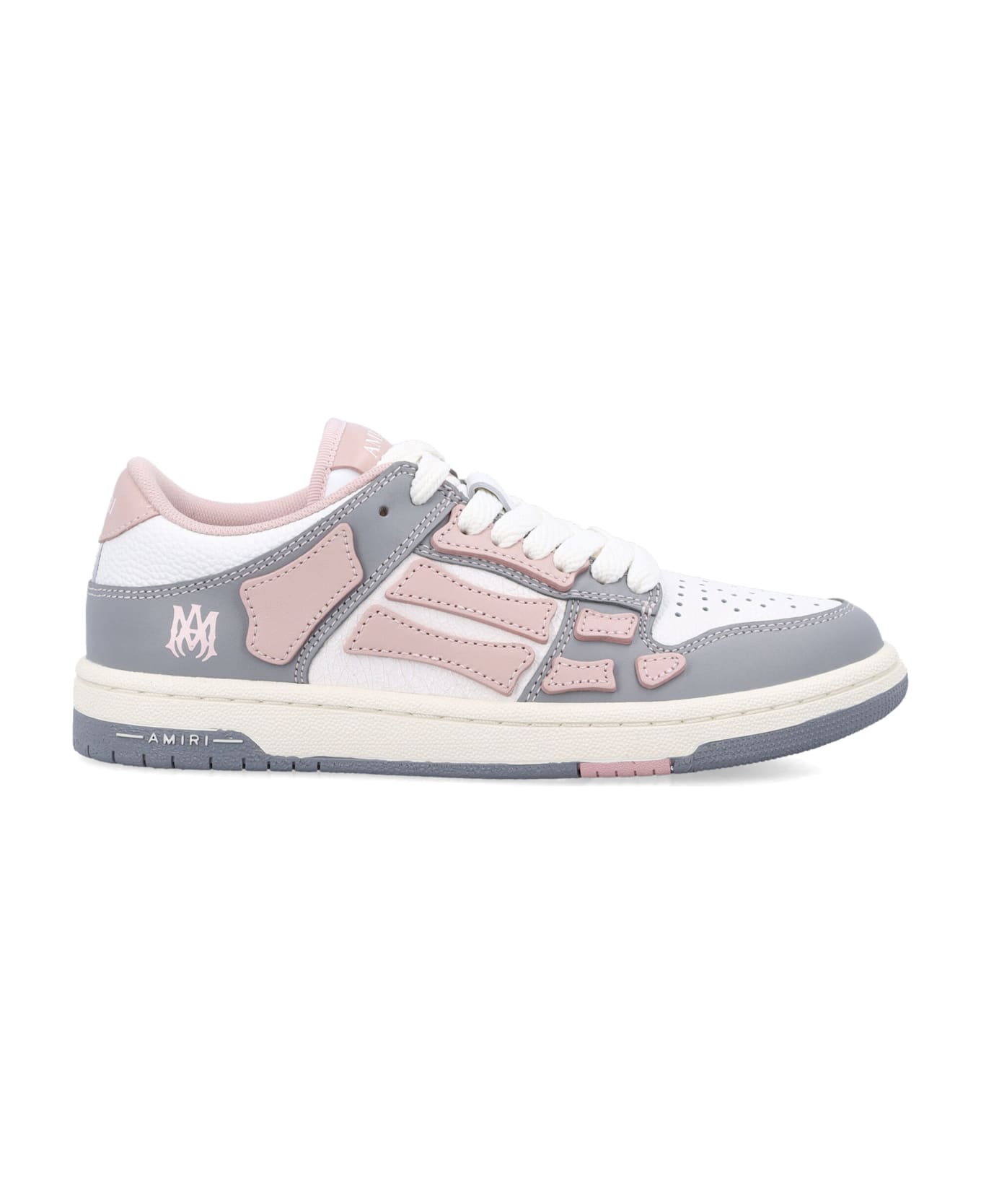 AMIRI Varsity Skel Top Low Woman
s Sneakers - PALE PEACH