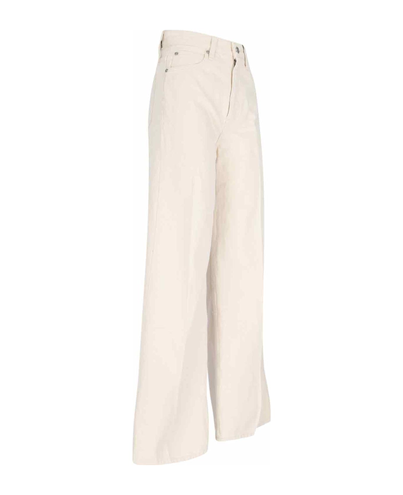 Calvin Klein Palazzo Jeans - Cream
