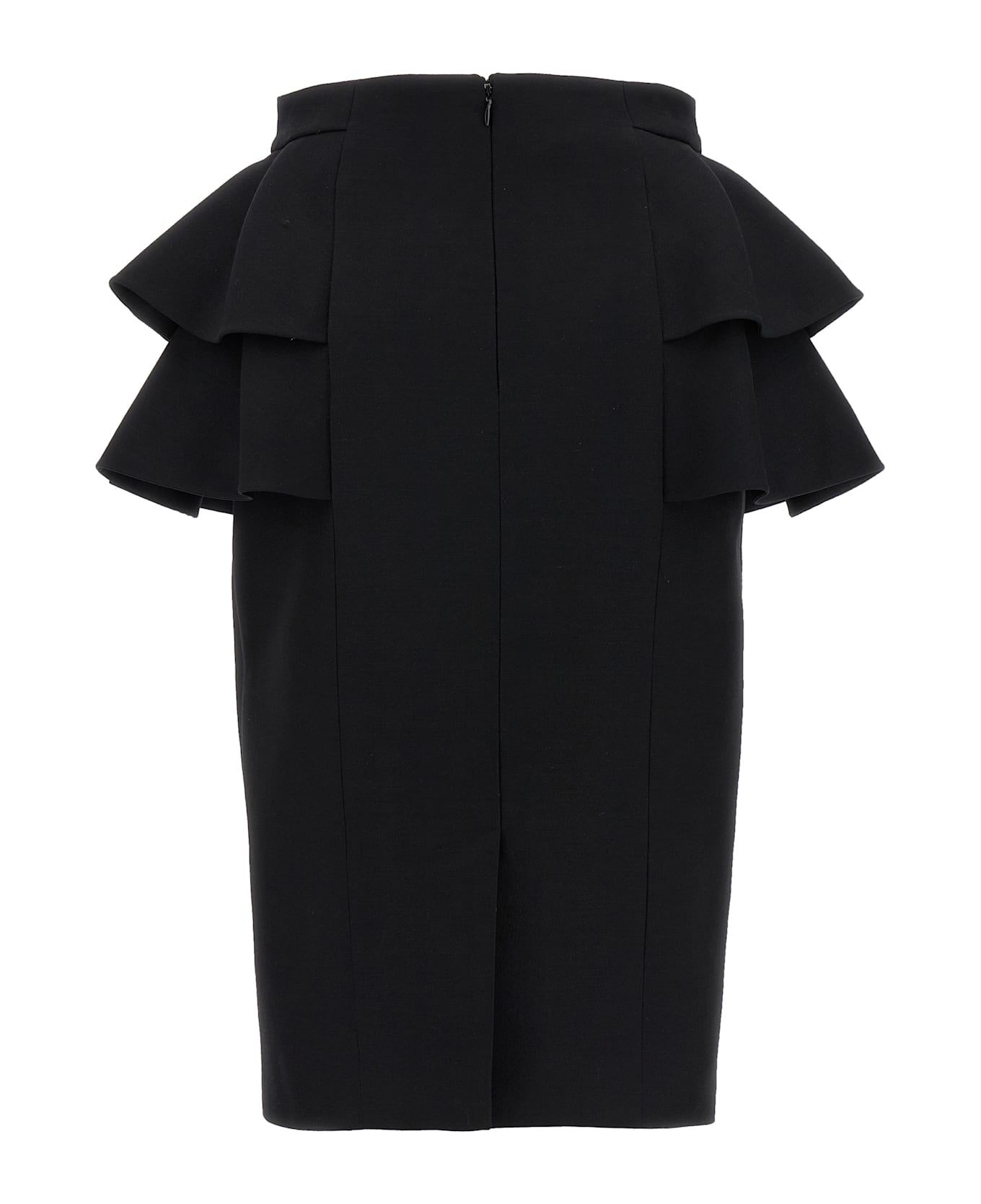 Valentino Garavani Crepe Couture Skirt - Black  