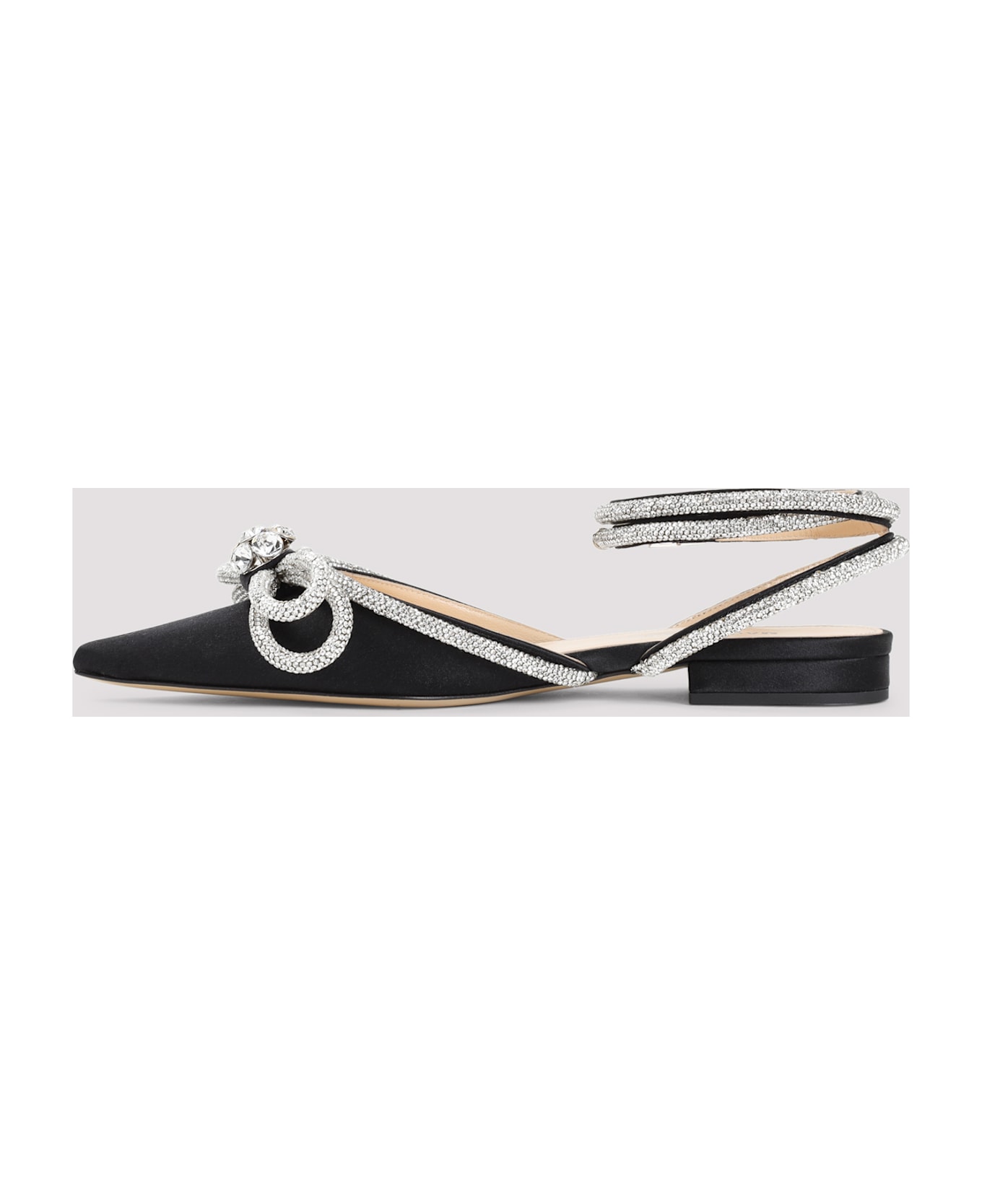 Mach 
Mach Double Bow Ballerinas - Black