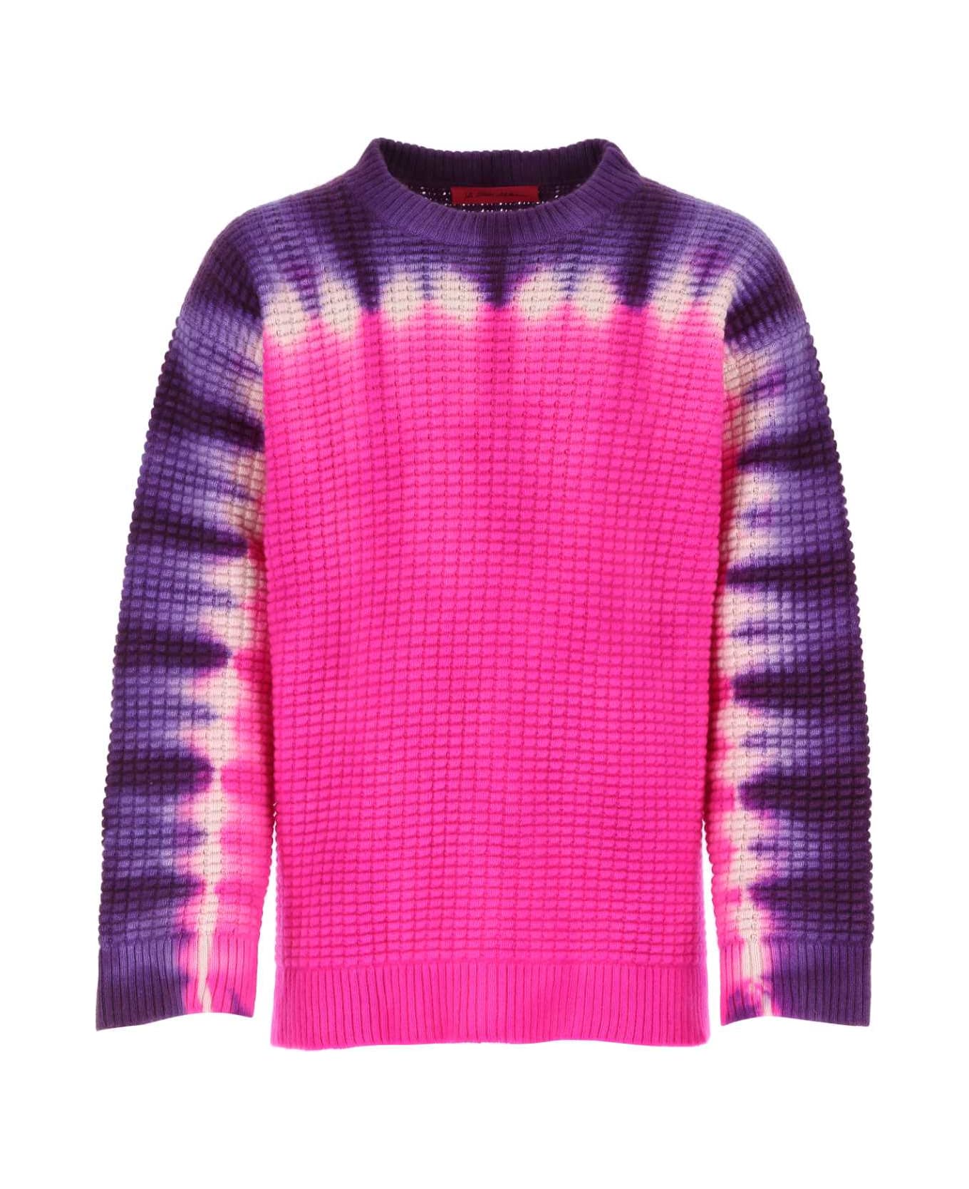 The Elder Statesman Multicolor Cashmere Sweater - IVOPURNEOPIN