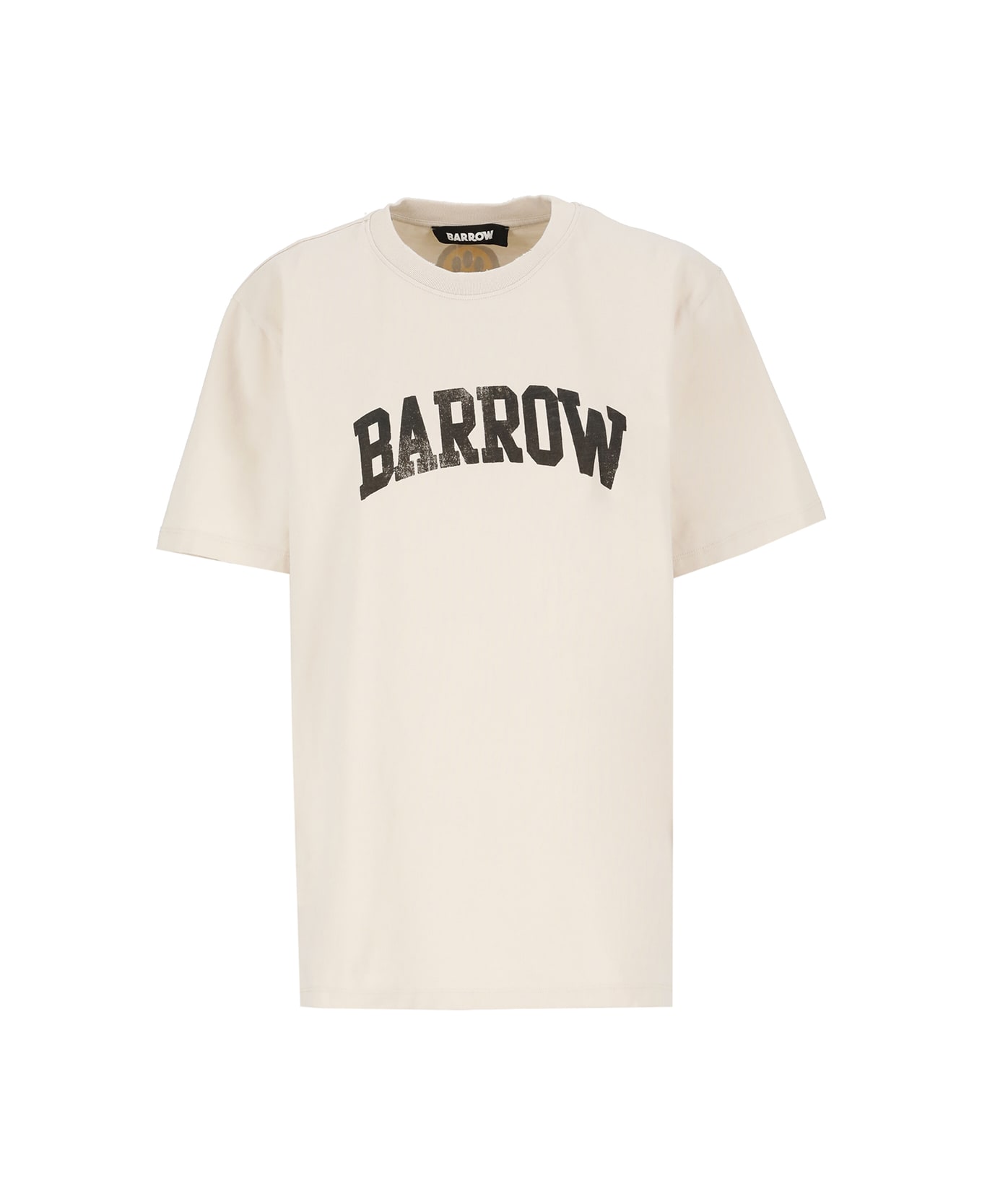 Barrow Logoed T-shirt - Ivory Tシャツ