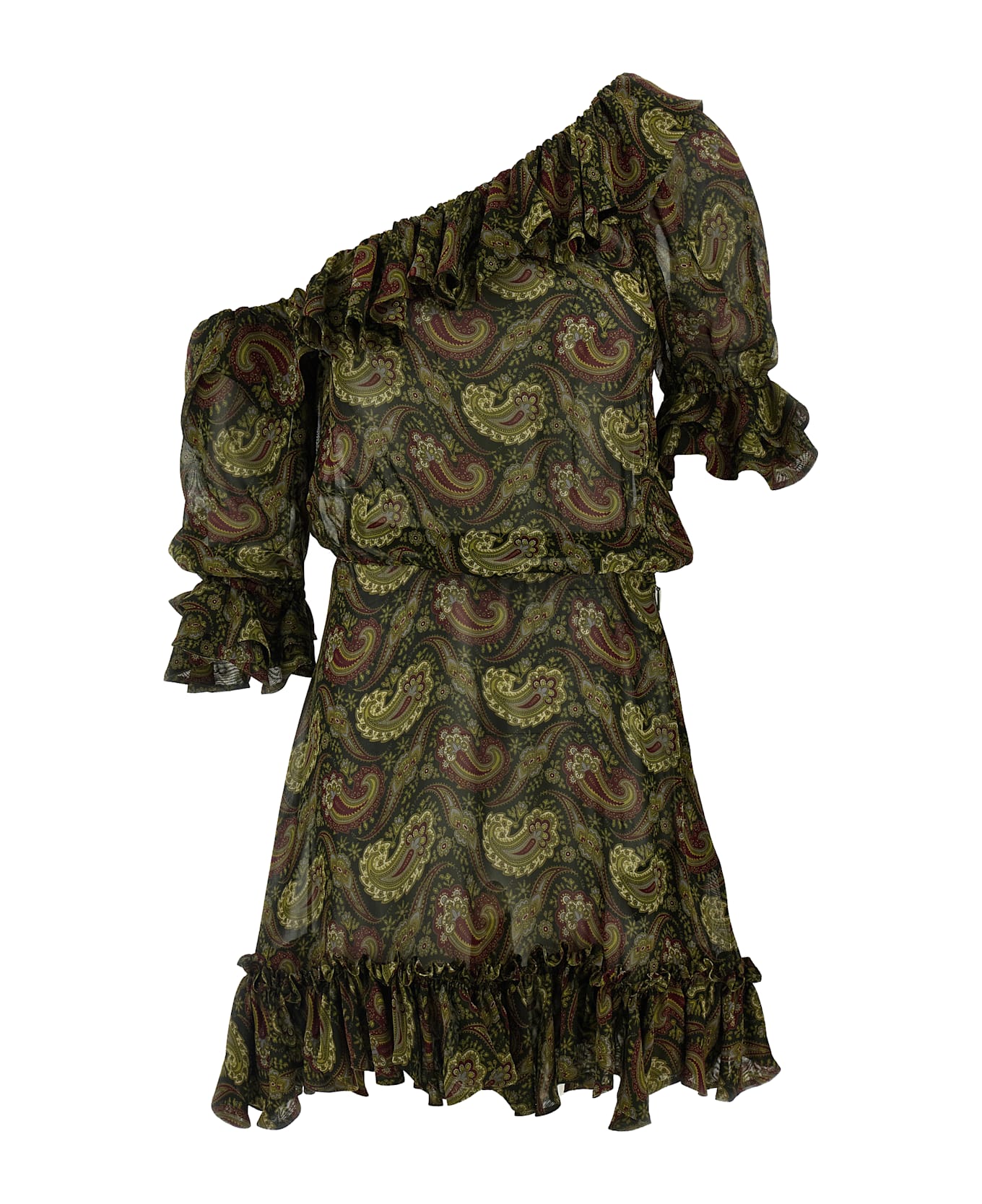 Saint Laurent Paisley Dress - Multicolor