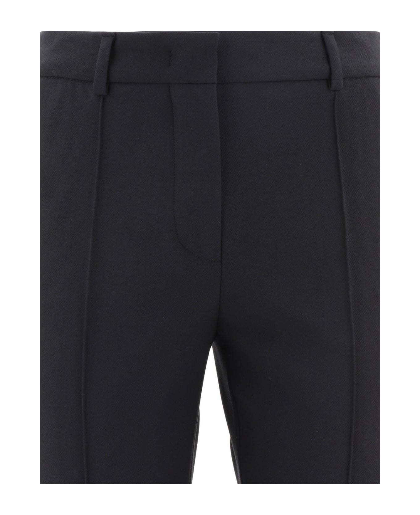 SportMax Straight Leg Tailored Pants - Nero