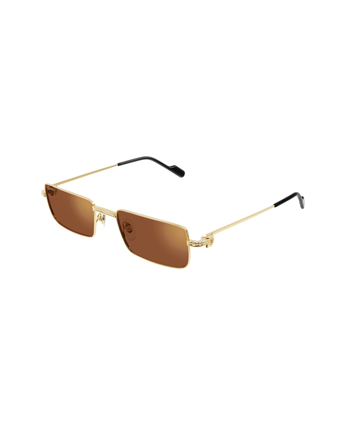 Cartier Eyewear Cartier Ct0501s Premie Re De Cartier 006 Gold Red Sunglasses - Oro