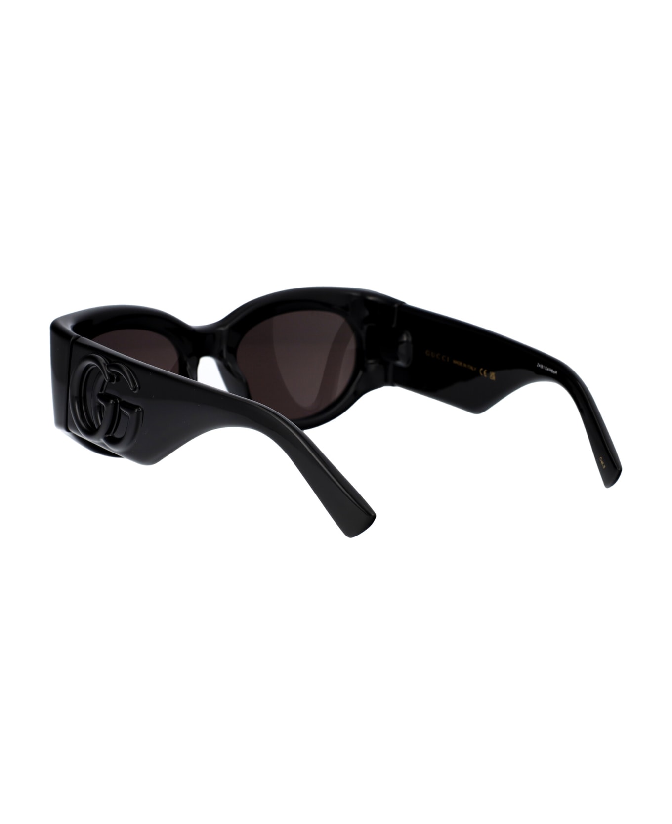Gucci Eyewear Gg1544s Sunglasses - 001 BLACK BLACK GREY