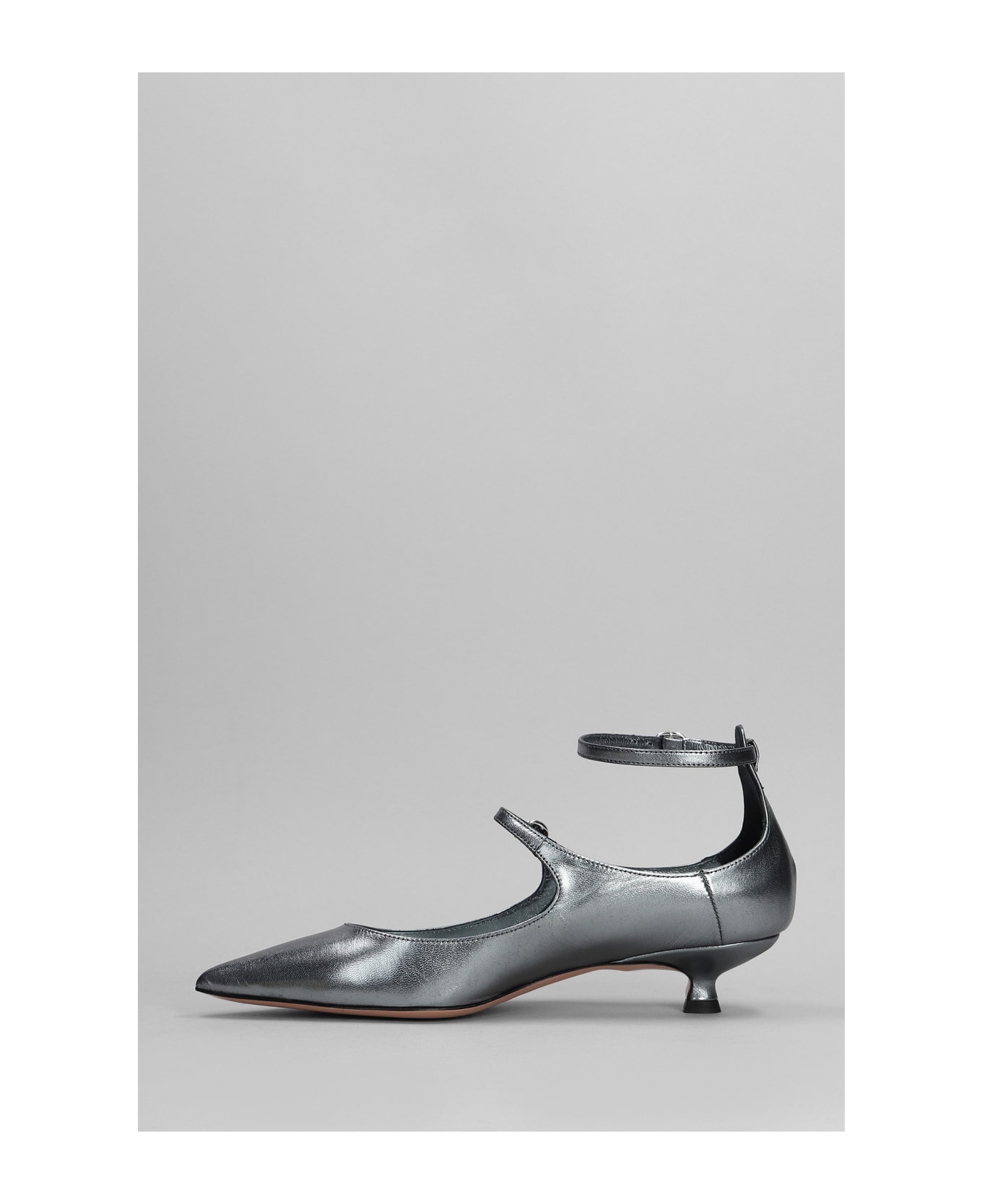 Marc Ellis Pumps In Silver Leather - silver ハイヒール