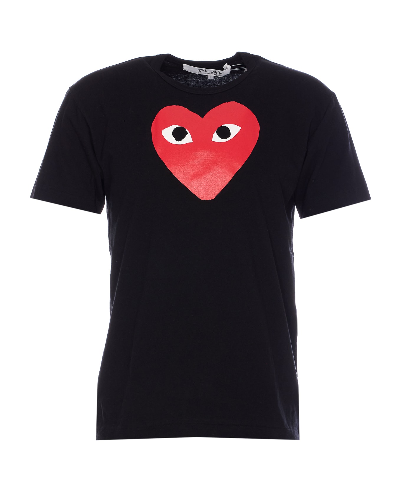 Comme des Garçons Play Heart Logo T-shirt - Black