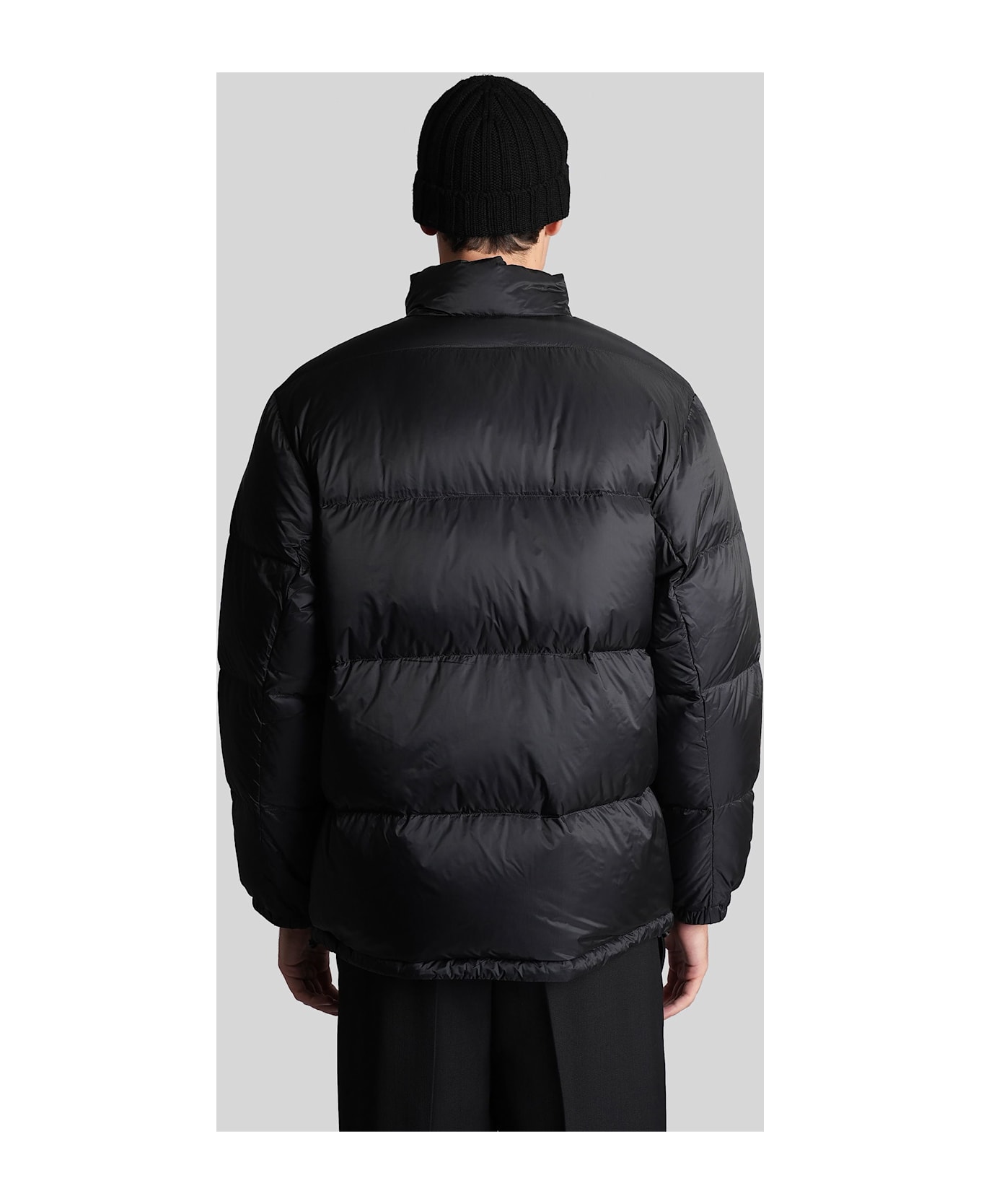 Aspesi Noguchi Puffer In Black Polyester - black